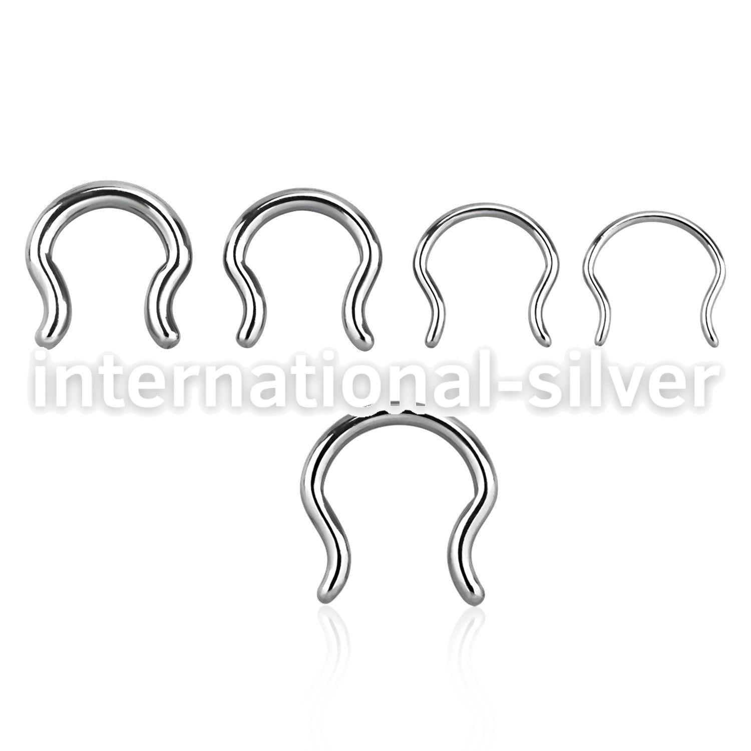 sepd straight barbells surgical steel 316l septum