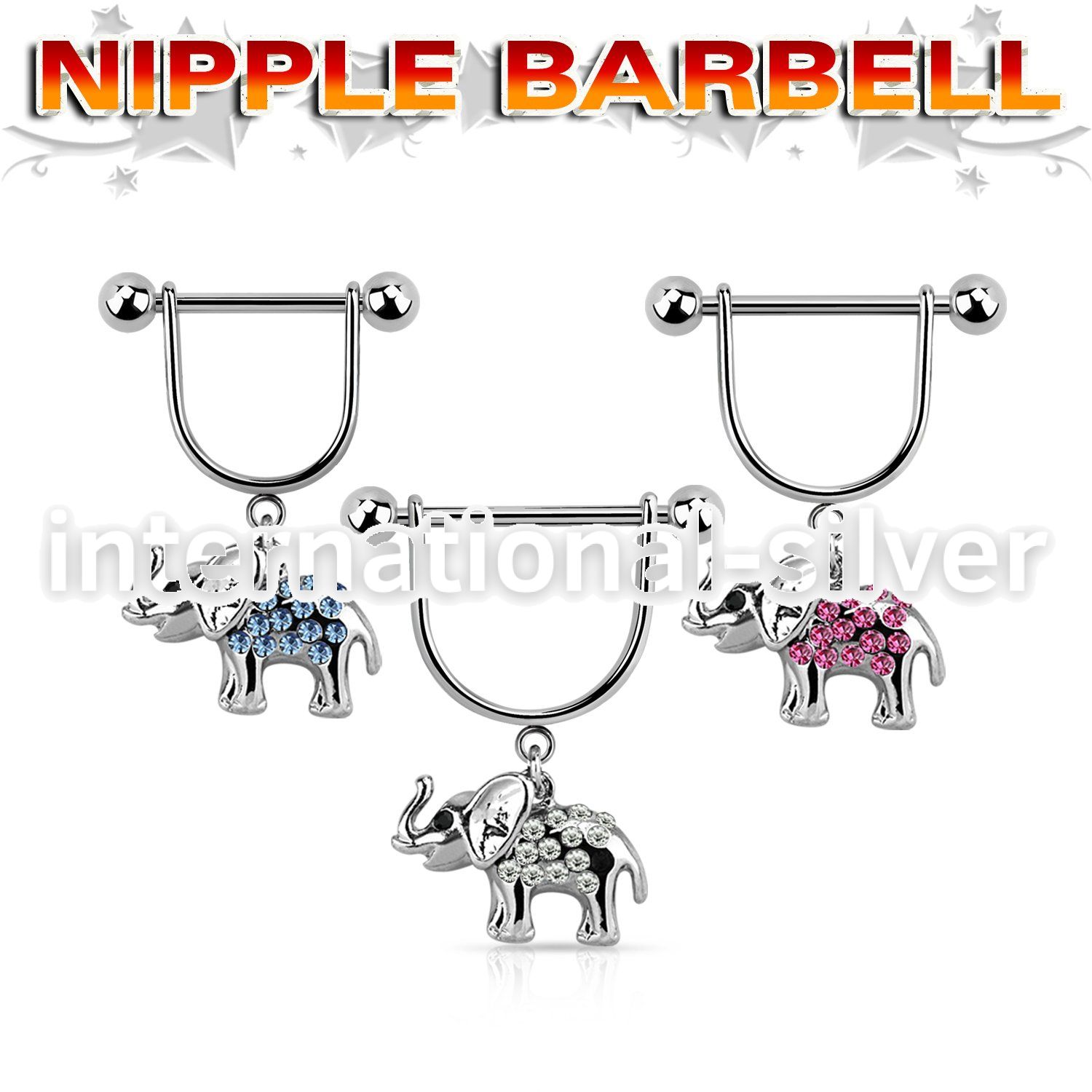 snpod13 straight barbells surgical steel 316l nipple