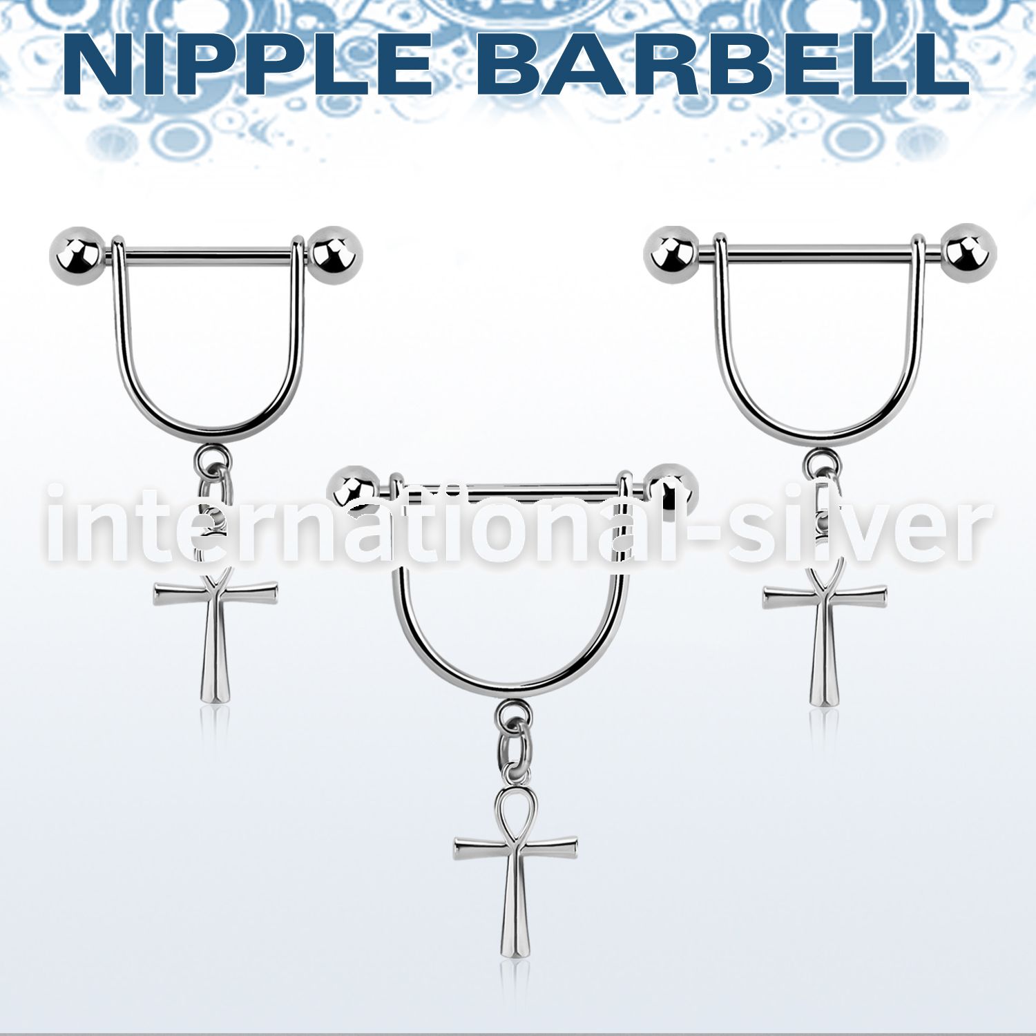 snpod28 surgical steel barbells nipple piercing