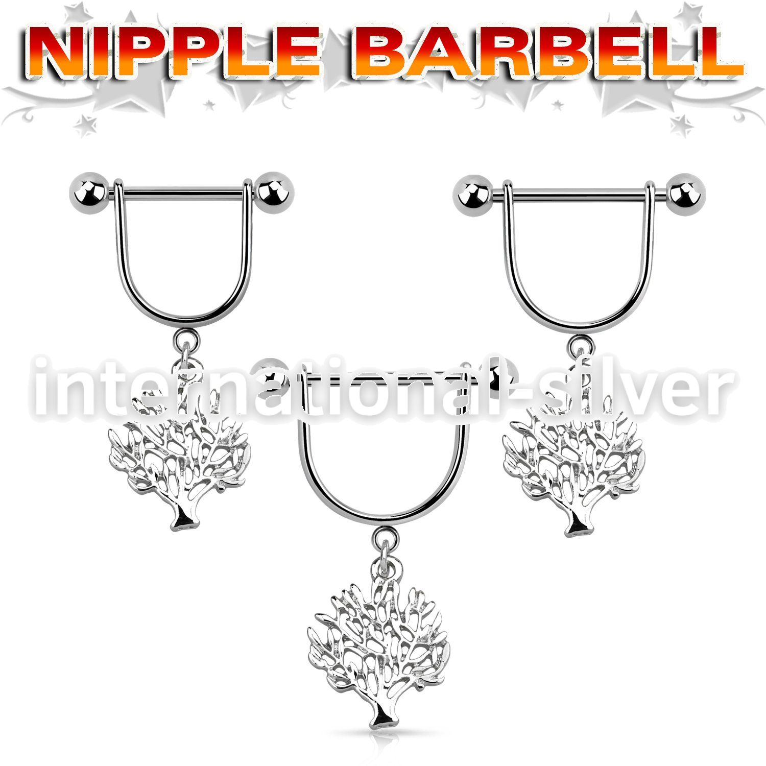 snpod2 straight barbells surgical steel 316l nipple