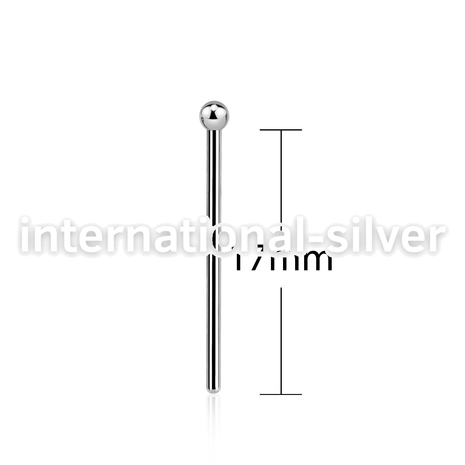 snyb18 bend it to fit nose studs surgical steel 316l nose