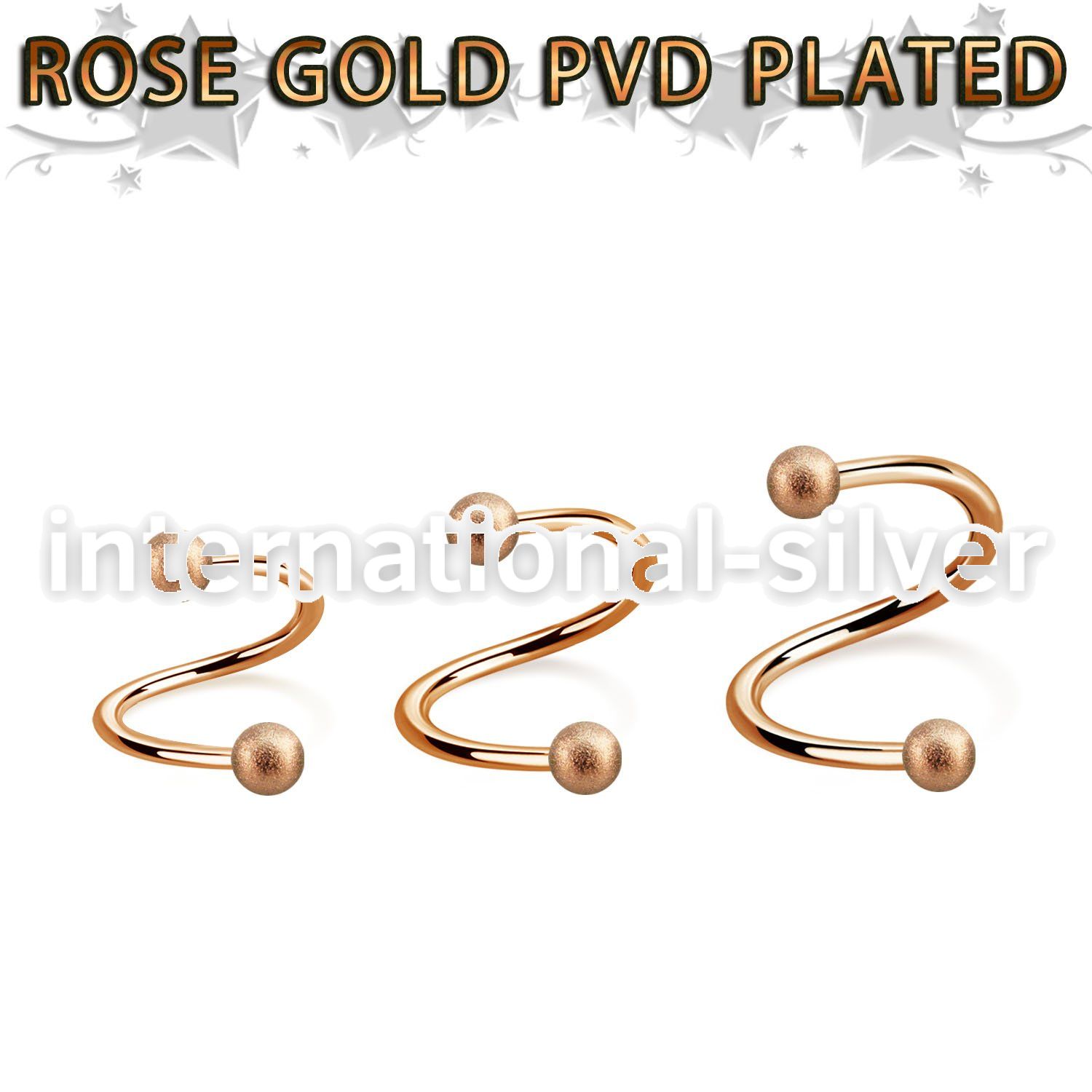 spettfo3 spirals twisters anodized surgical steel 316l eyebrow