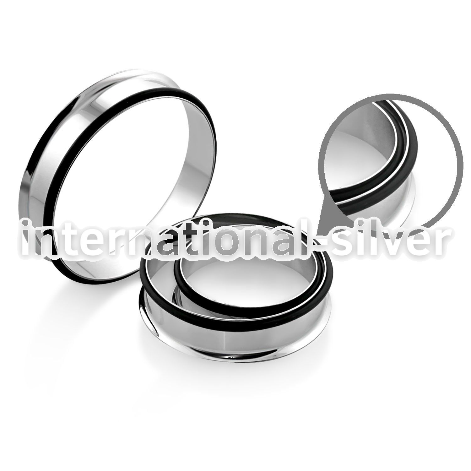 spgxl tunnels gauges surgical steel 316l ear lobe