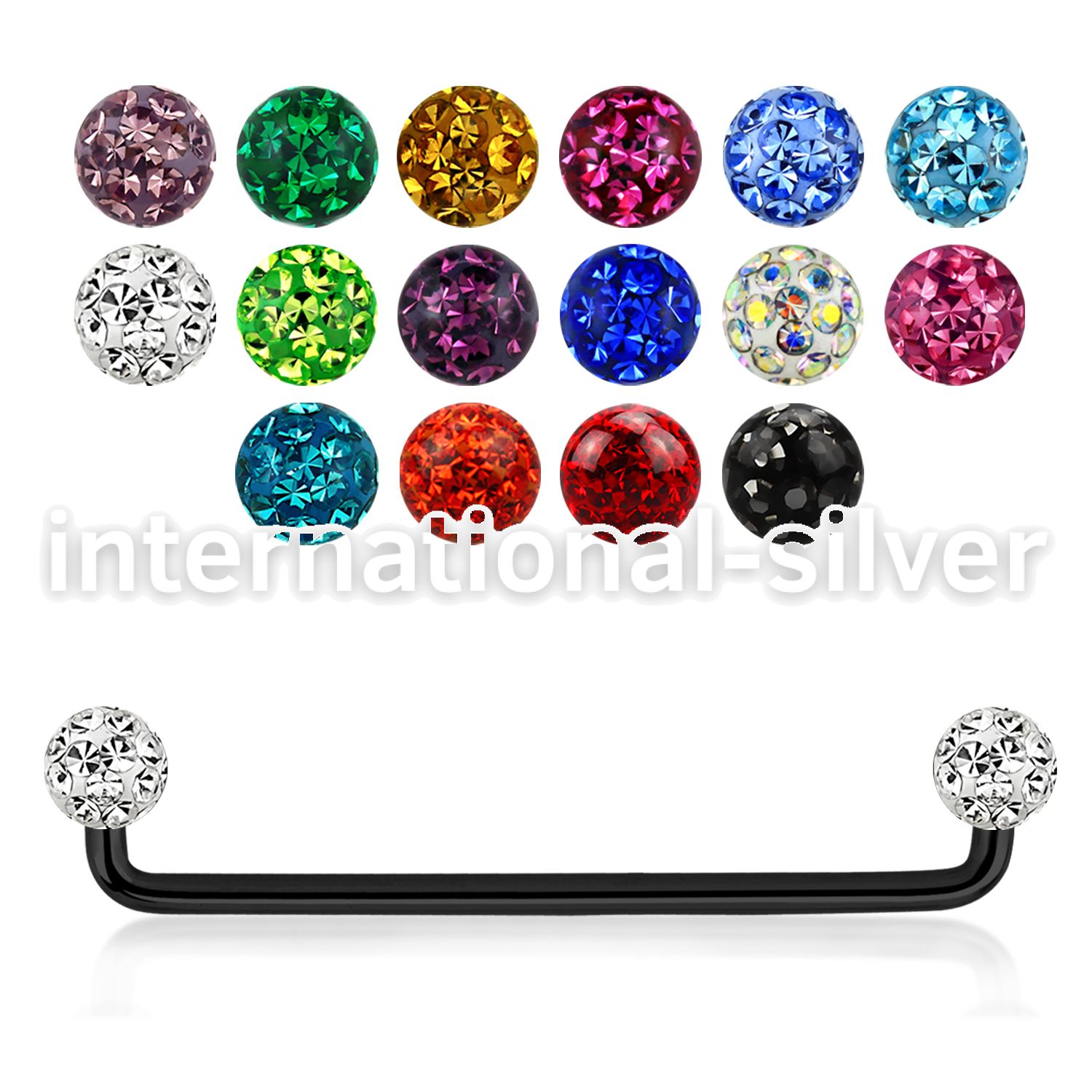 subtf5 surface piercing anodized surgical steel 316l surface piercings