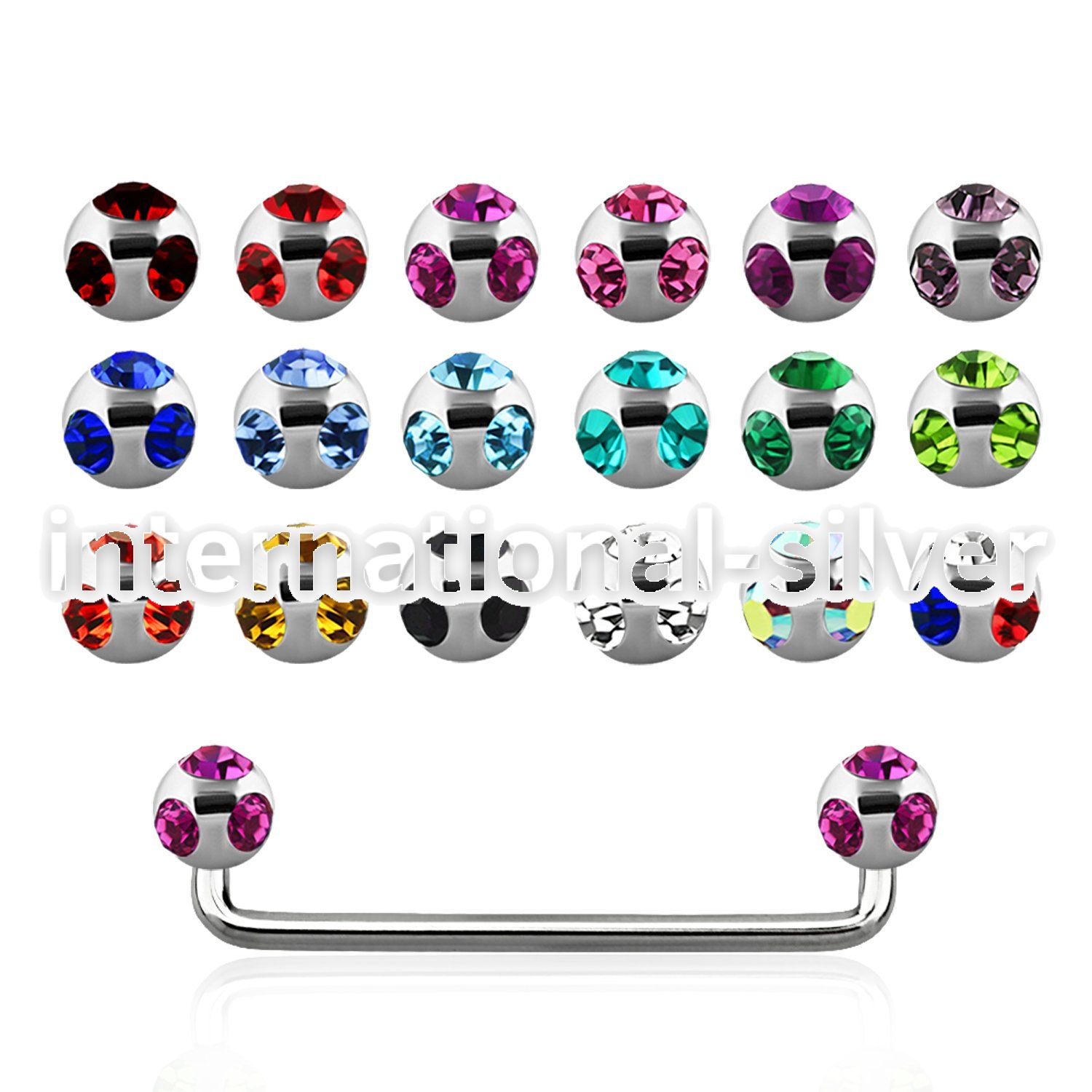 sudca surface piercing surgical steel 316l surface piercings