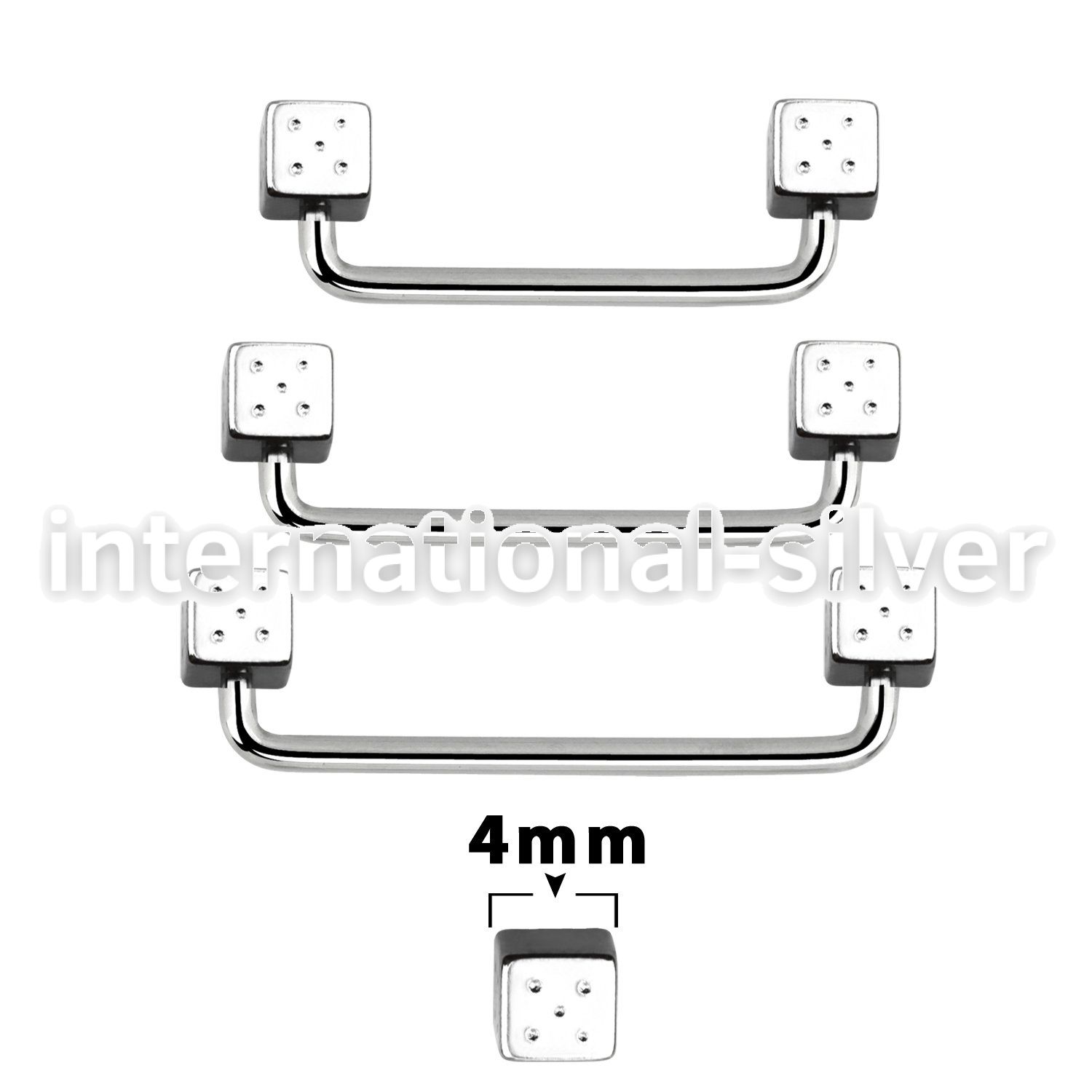 suddi4 surface piercing surgical steel 316l surface piercings