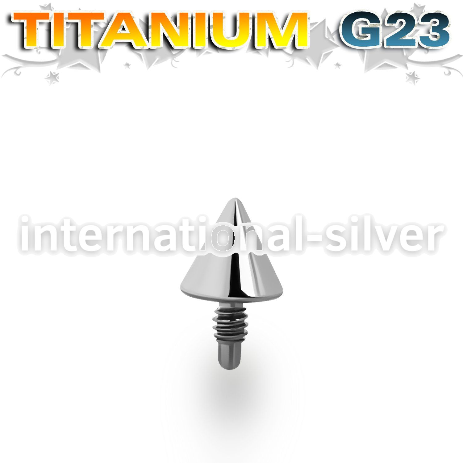 tacn3 dermals titanium g23 implant grade surface piercings