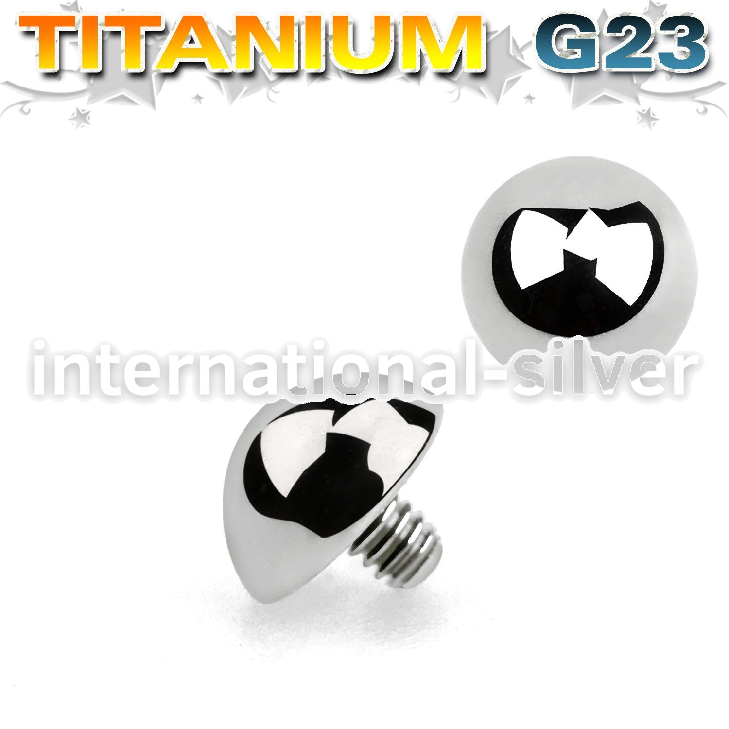 tahb4 dermals titanium g23 implant grade surface piercings