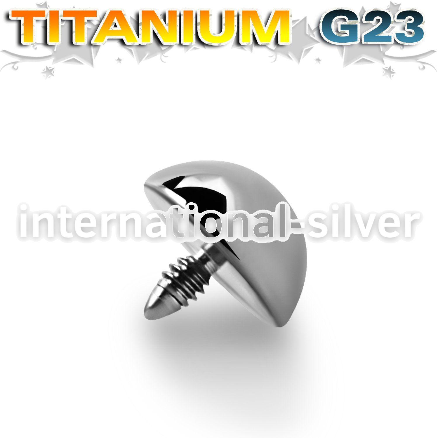 tahb5 dermals titanium g23 implant grade surface piercings