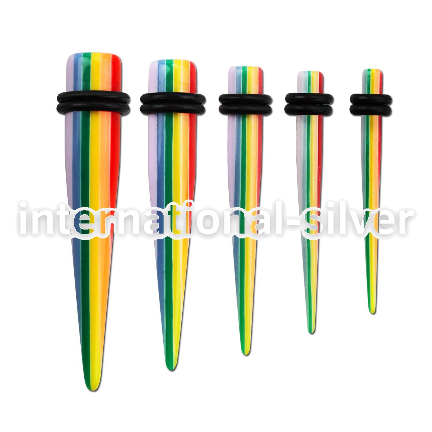 tpvrb tapers acrylic body jewelry ear lobe