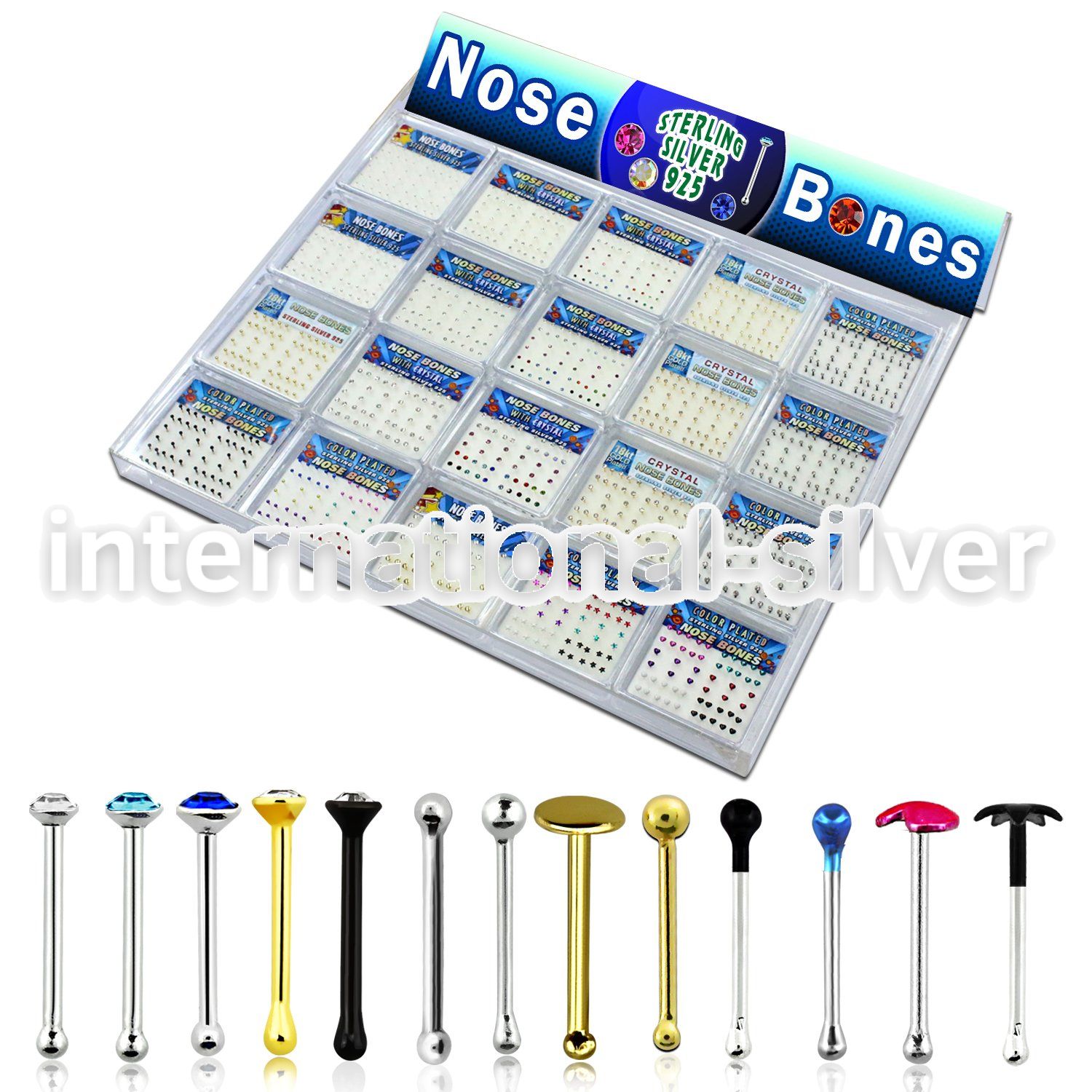 tranb3 nose bone silver 925 nose