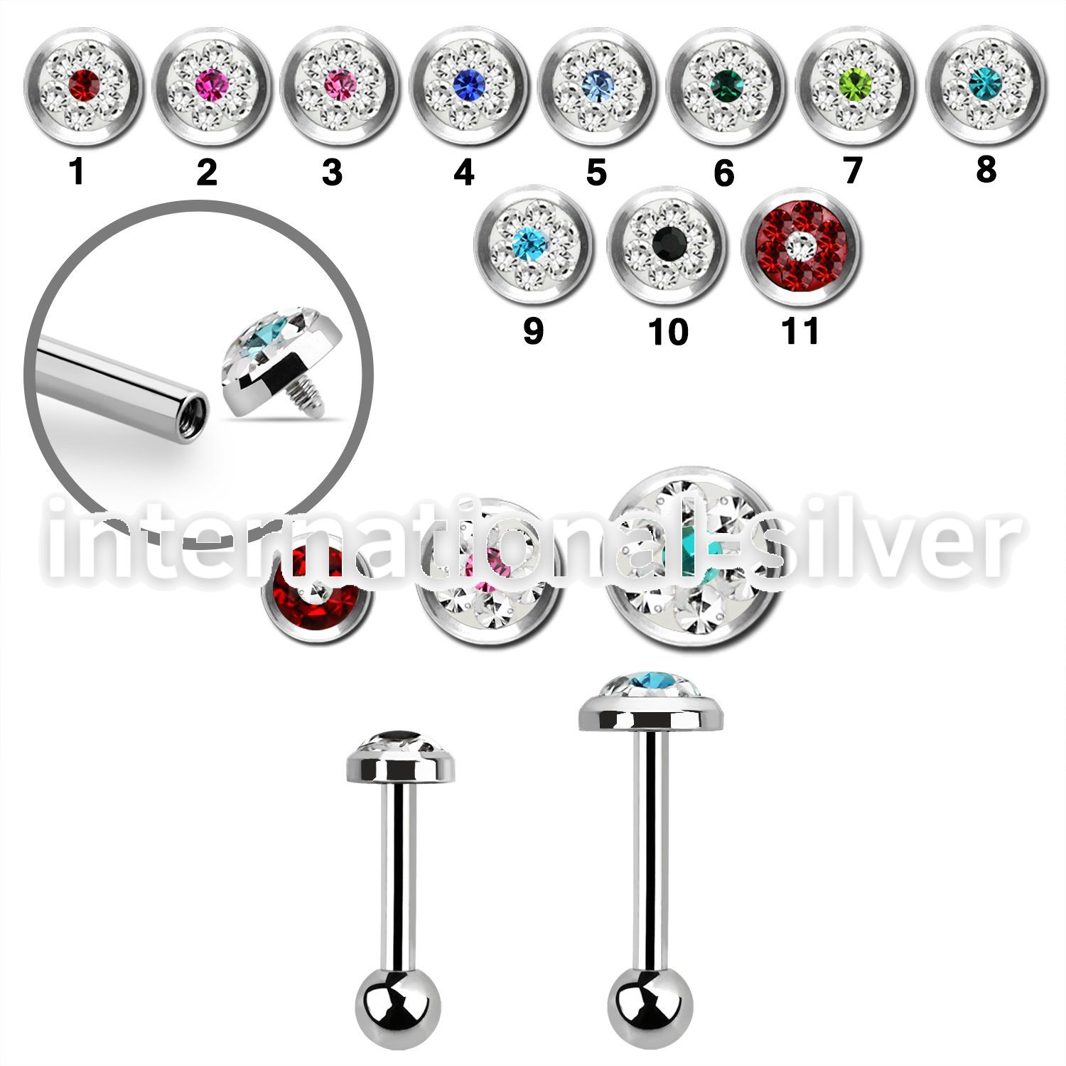 trgfrb straight barbells surgical steel 316l tragus