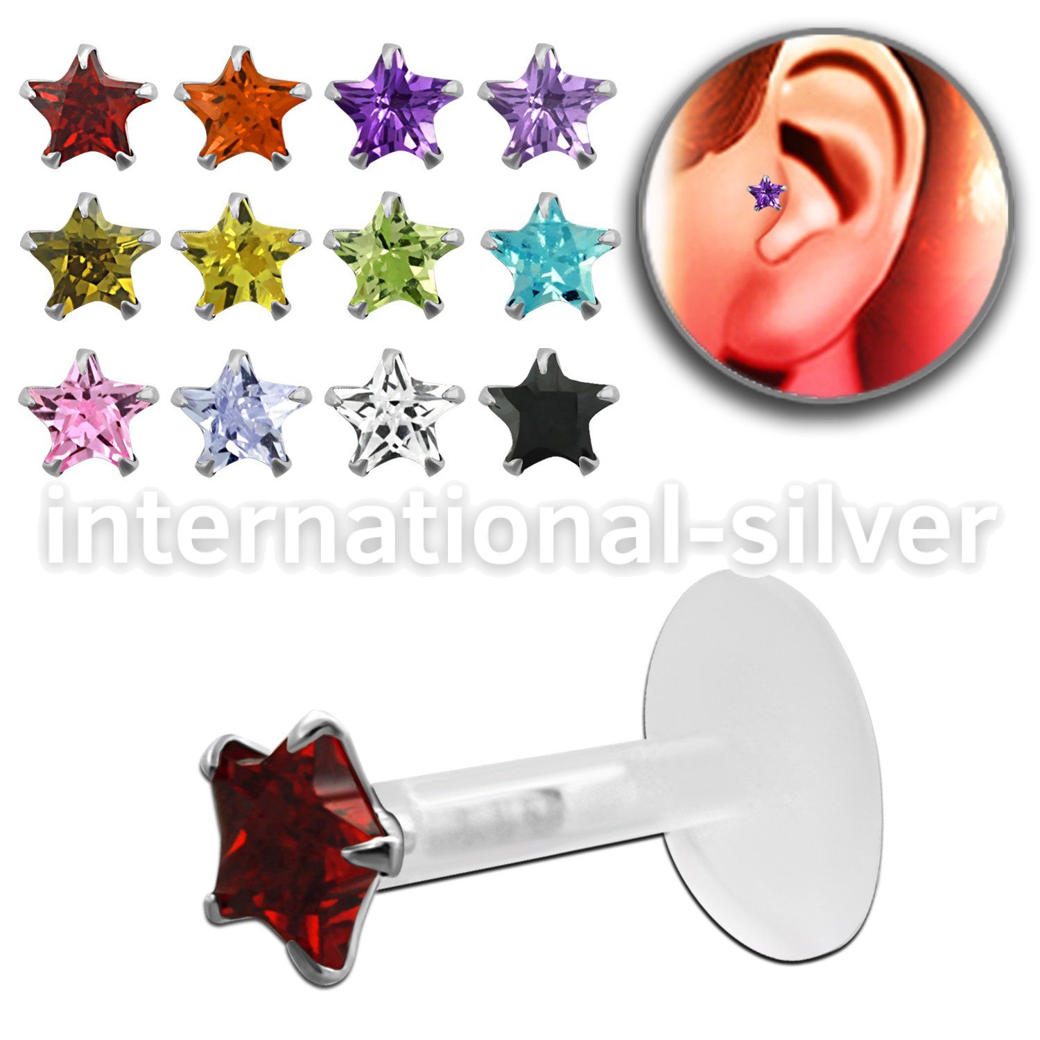 trgz7 labrets lip rings bioflex ptfe tragus