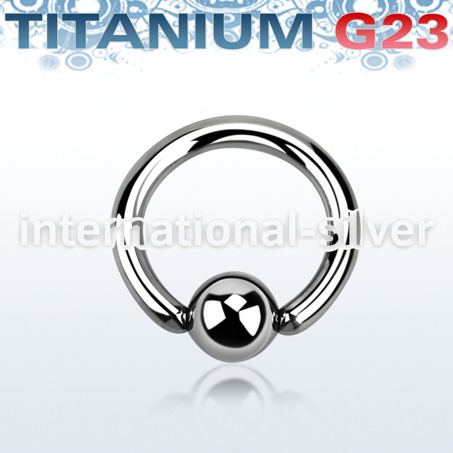 ubcr8 hoops captive rings titanium g23 implant grade ear lobe