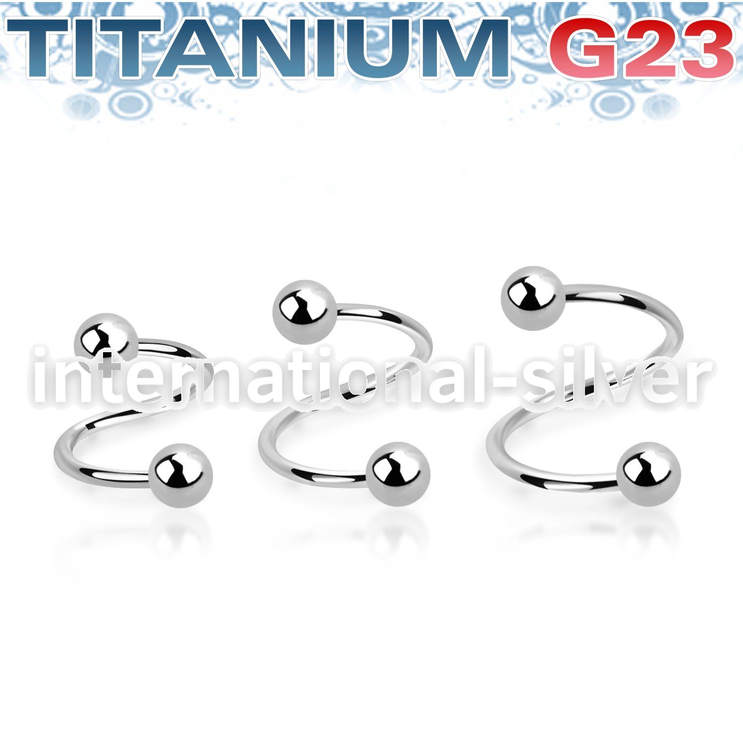 usp20b3 titanium twister 20g 3mm balls