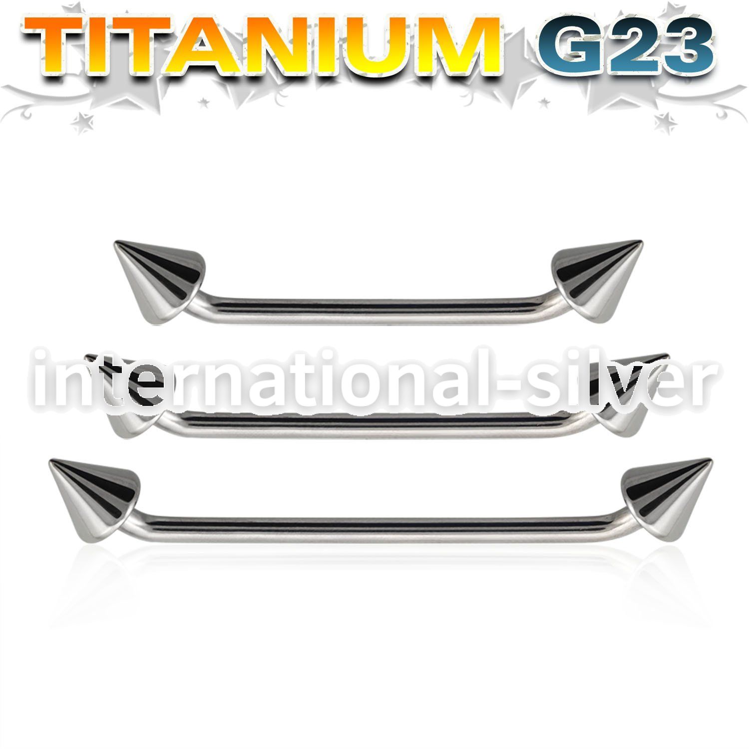 usubcn5 surface piercing titanium g23 implant grade surface piercings