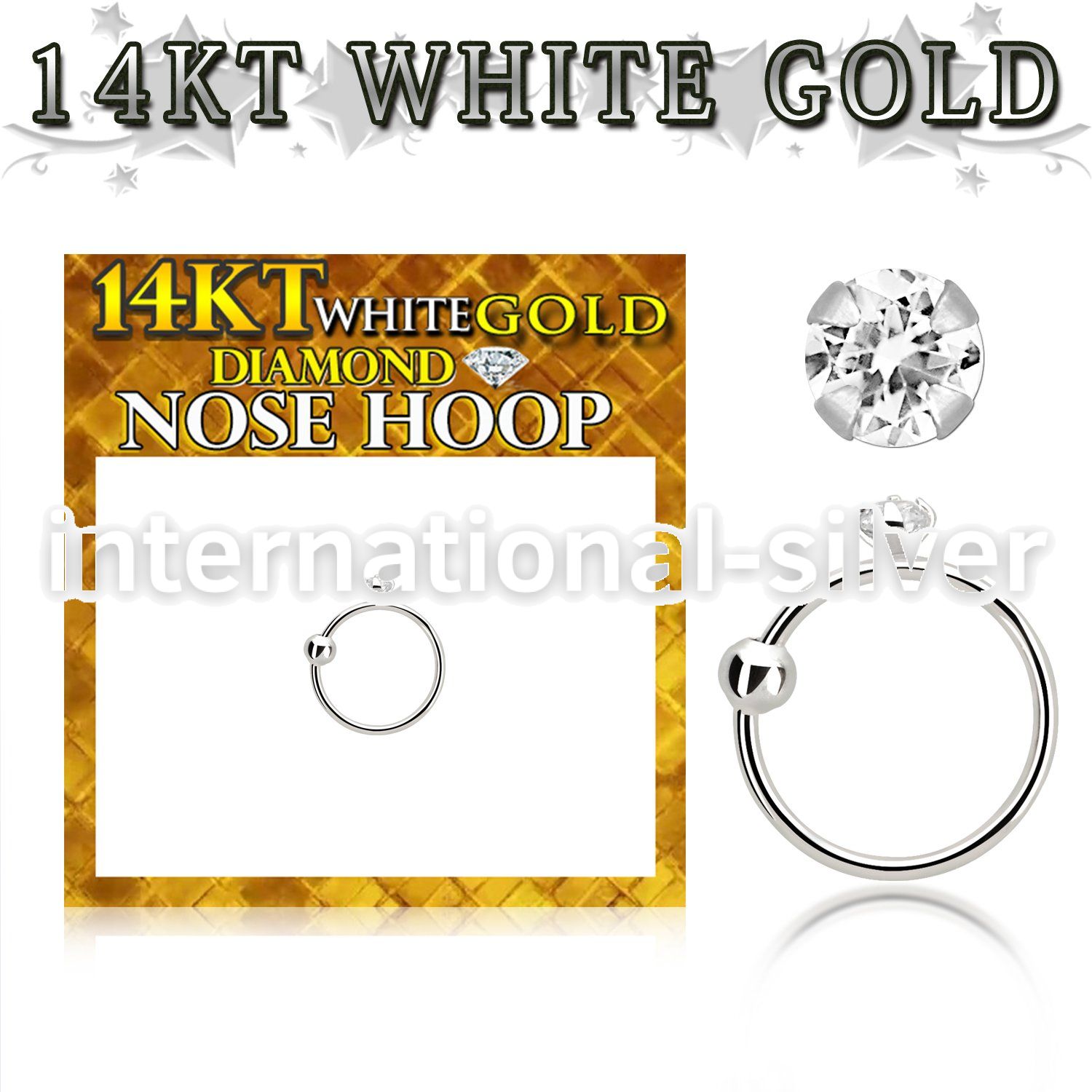 whdi nose hoop gold nose