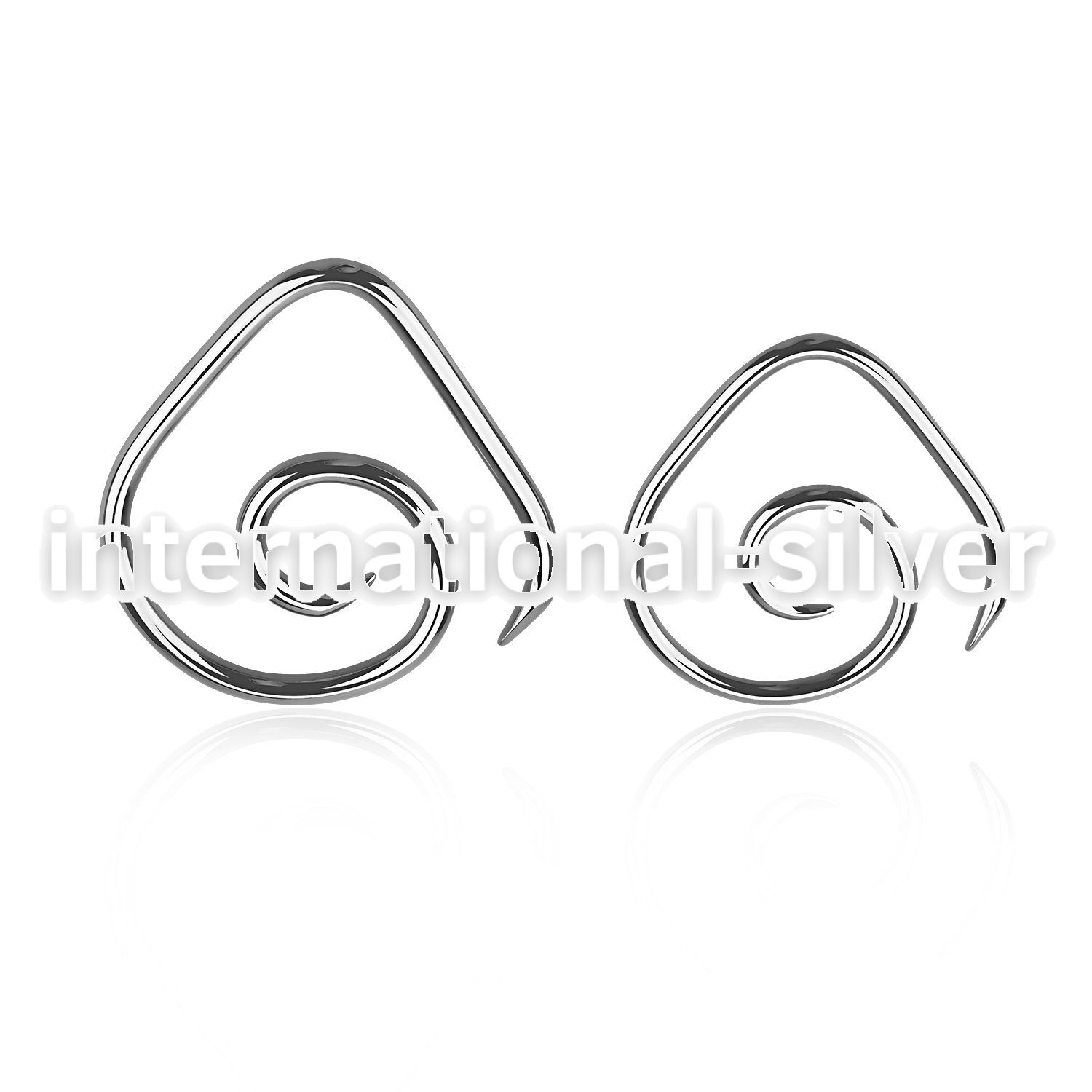 wra tapers surgical steel 316l ear lobe