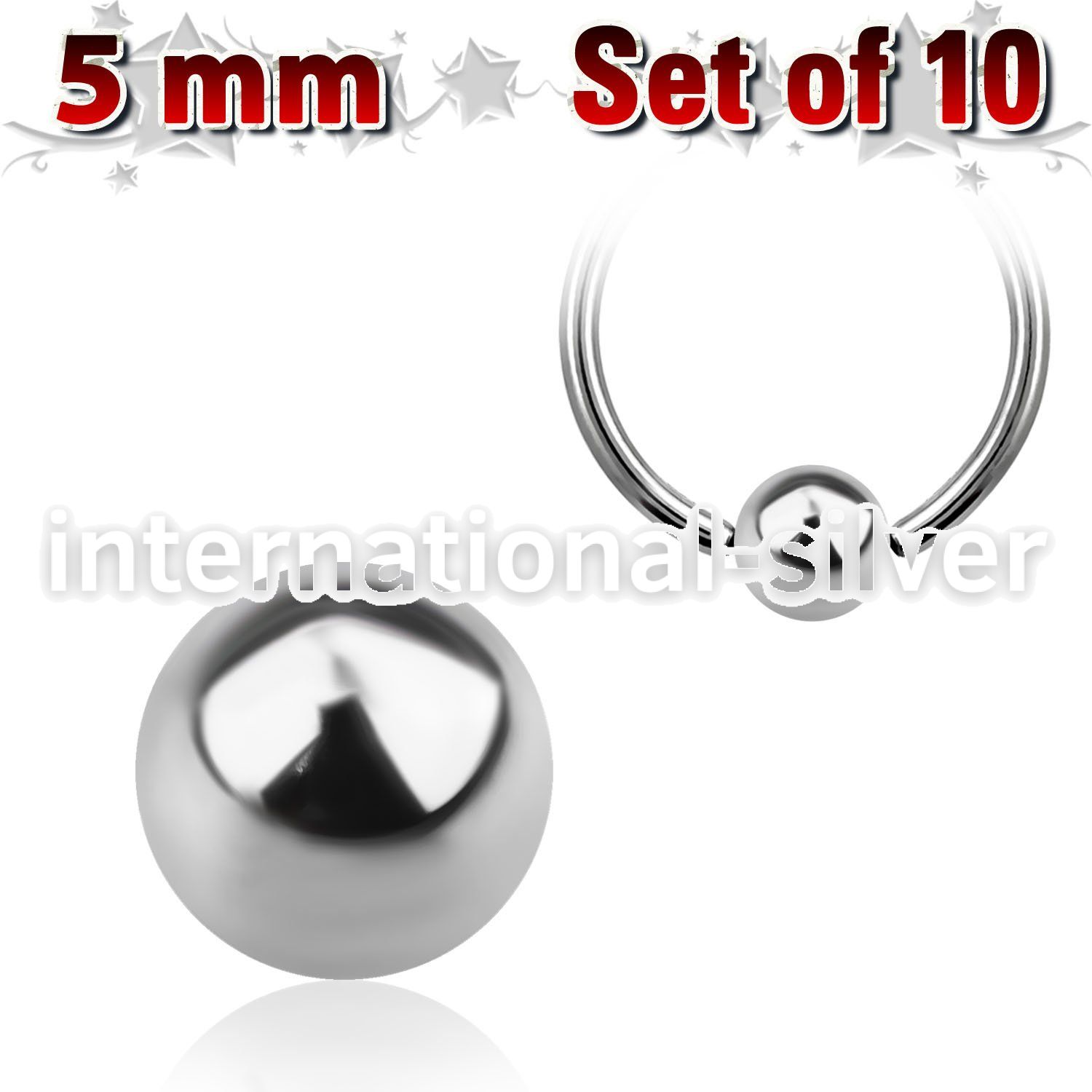 xdpb5 loose body jewelry parts surgical steel 316l belly button