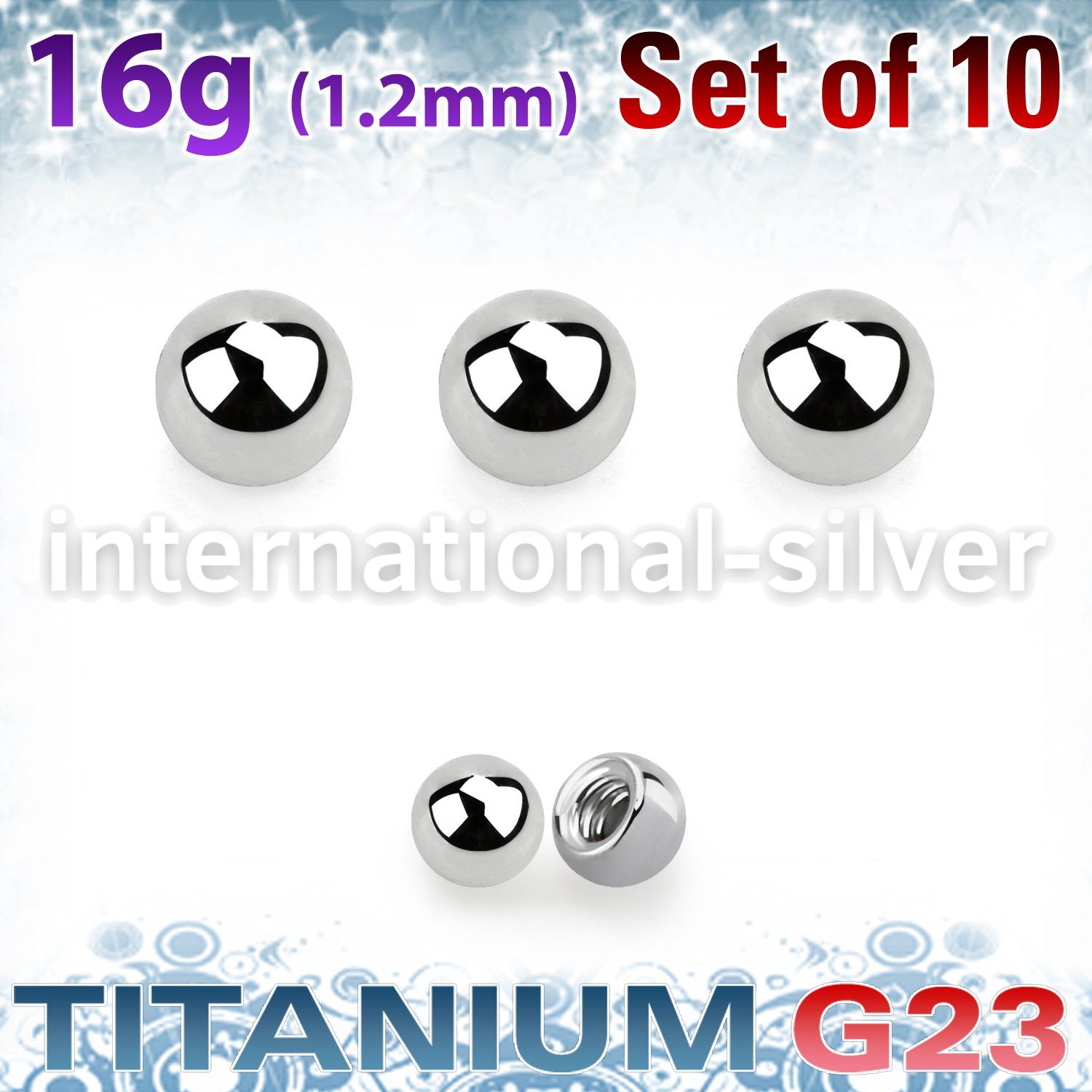 xubal2 titanium 2mm balls 10pcs