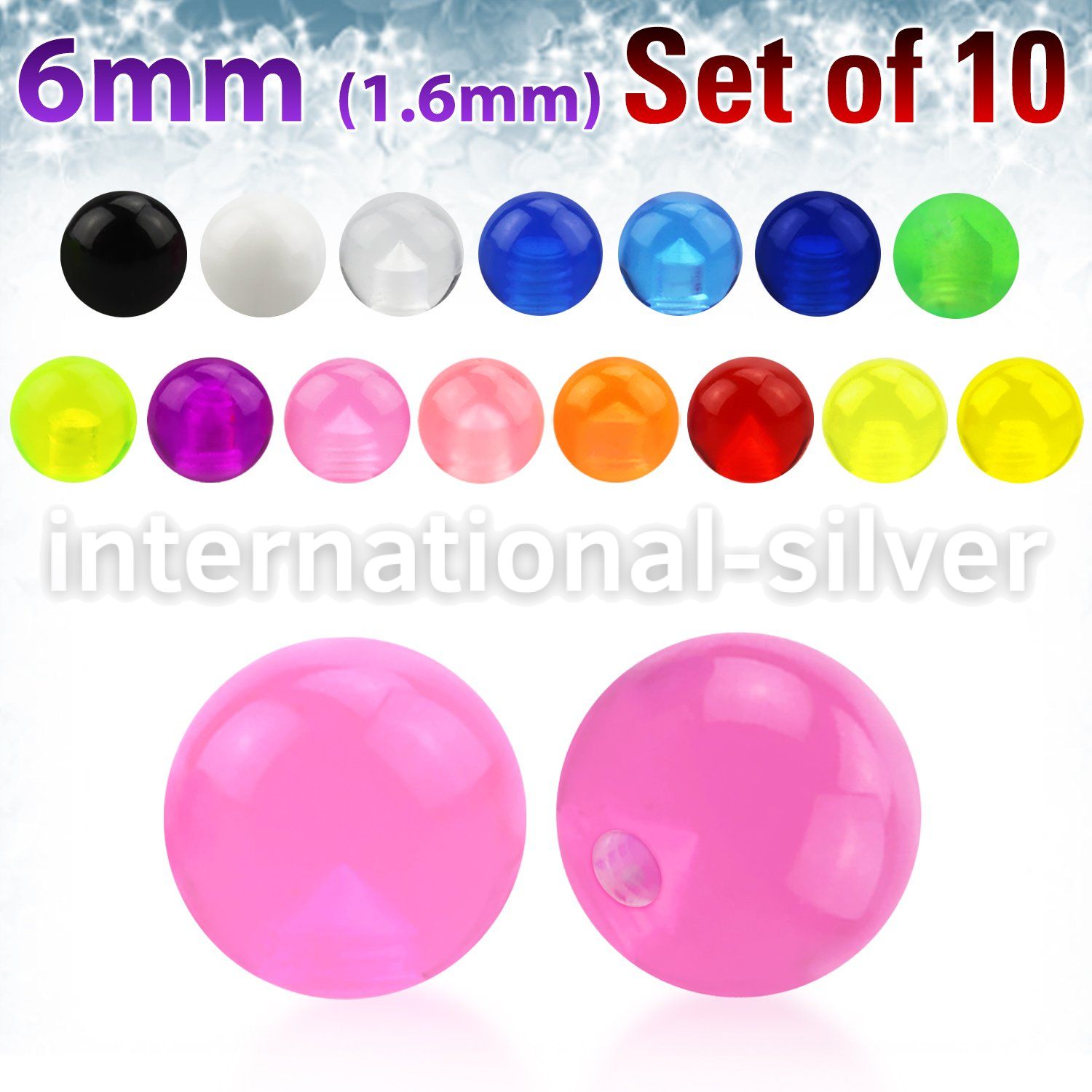 xuvb6 loose body jewelry parts acrylic body jewelry belly button