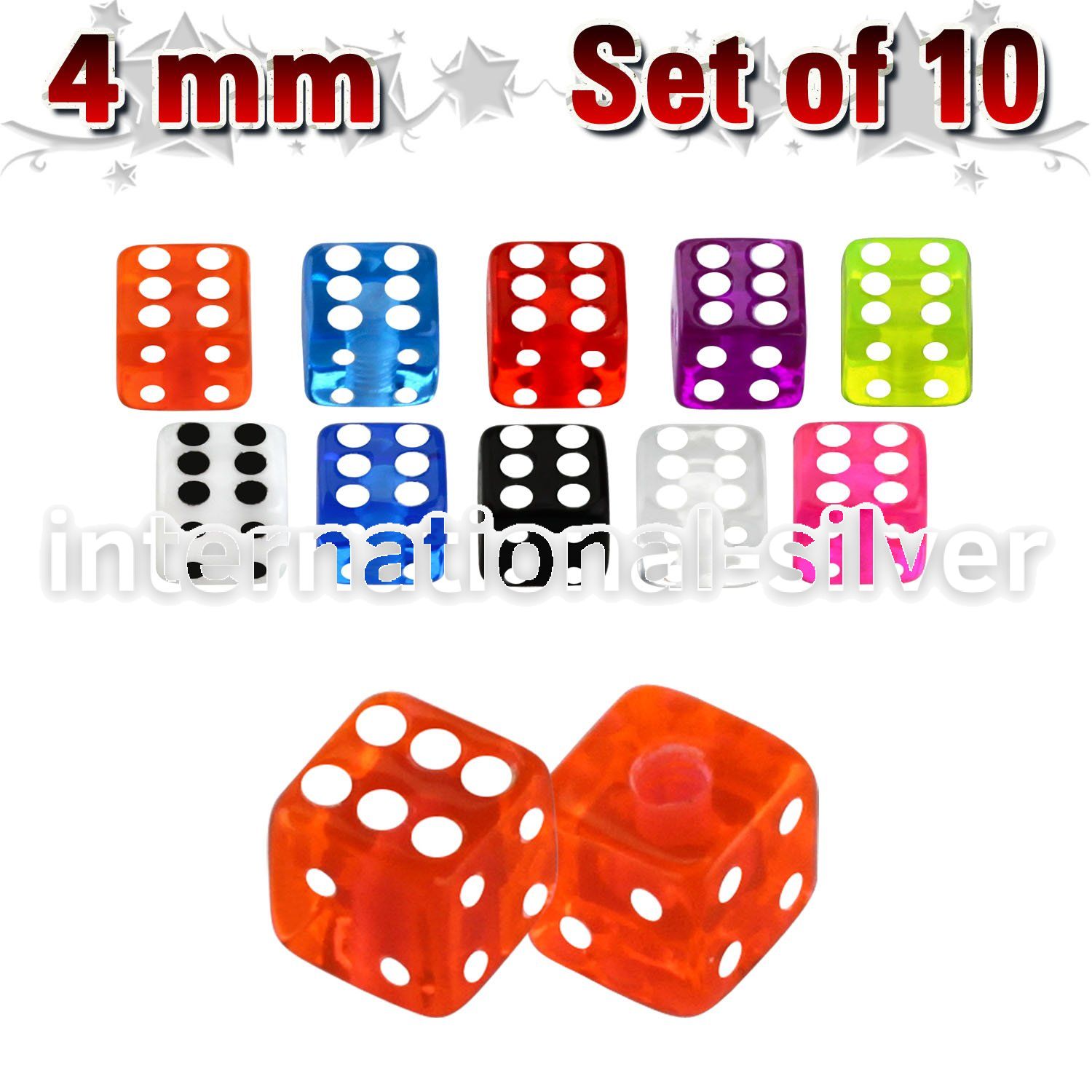 xuvdi4s loose body jewelry parts acrylic body jewelry 