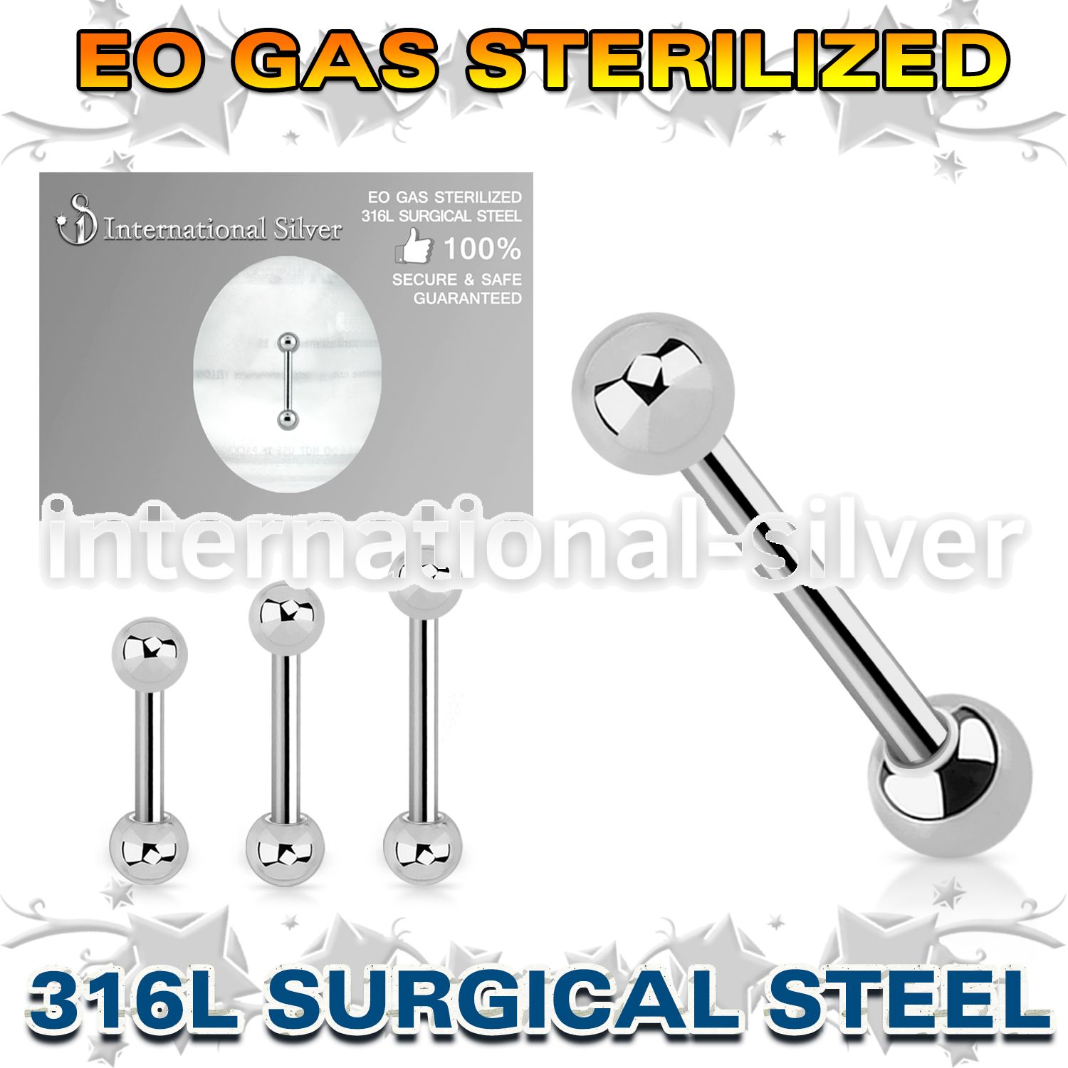 zbbeb straight barbells surgical steel 316l eyebrow