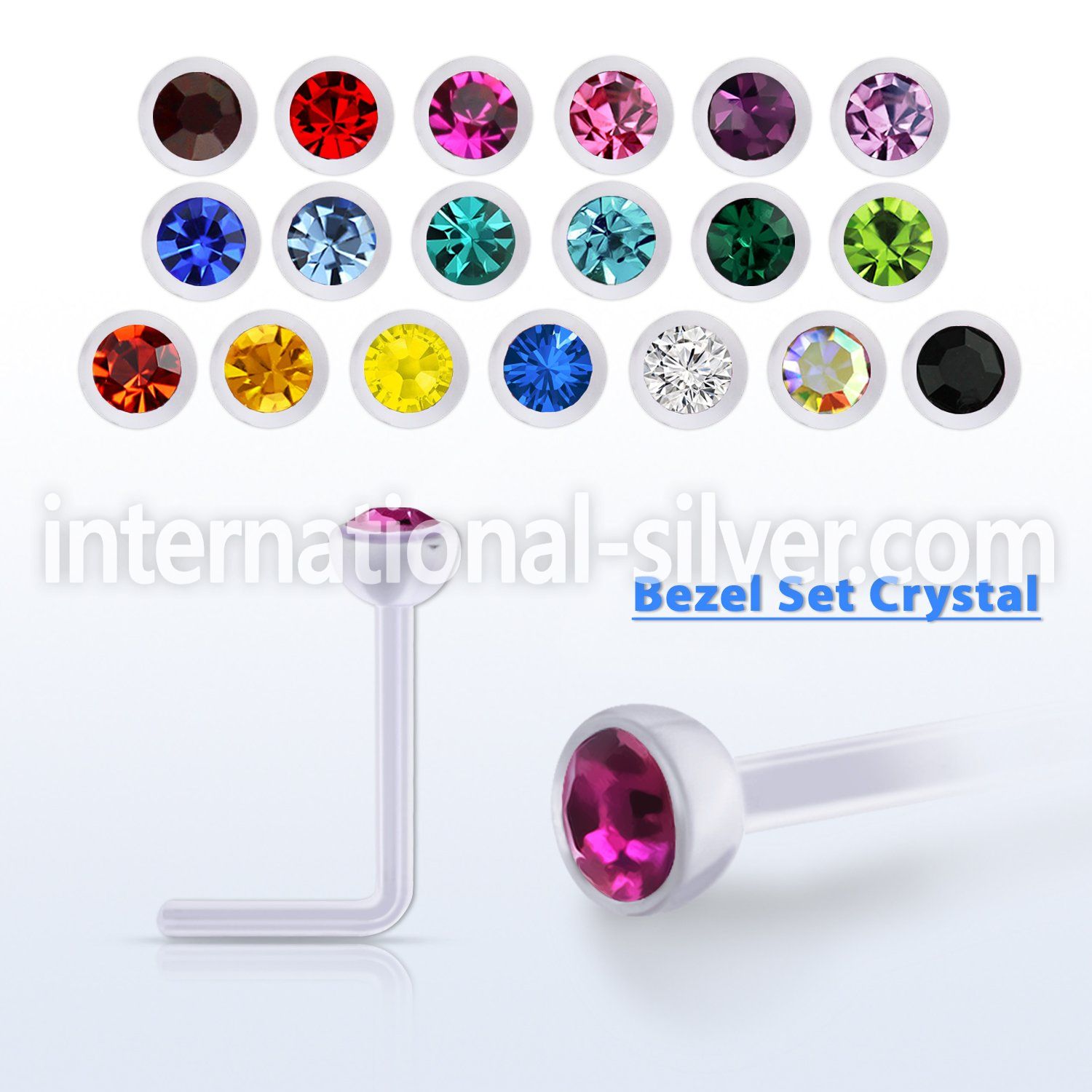 ansbc25 l shape nose studs bioflex ptfe nose