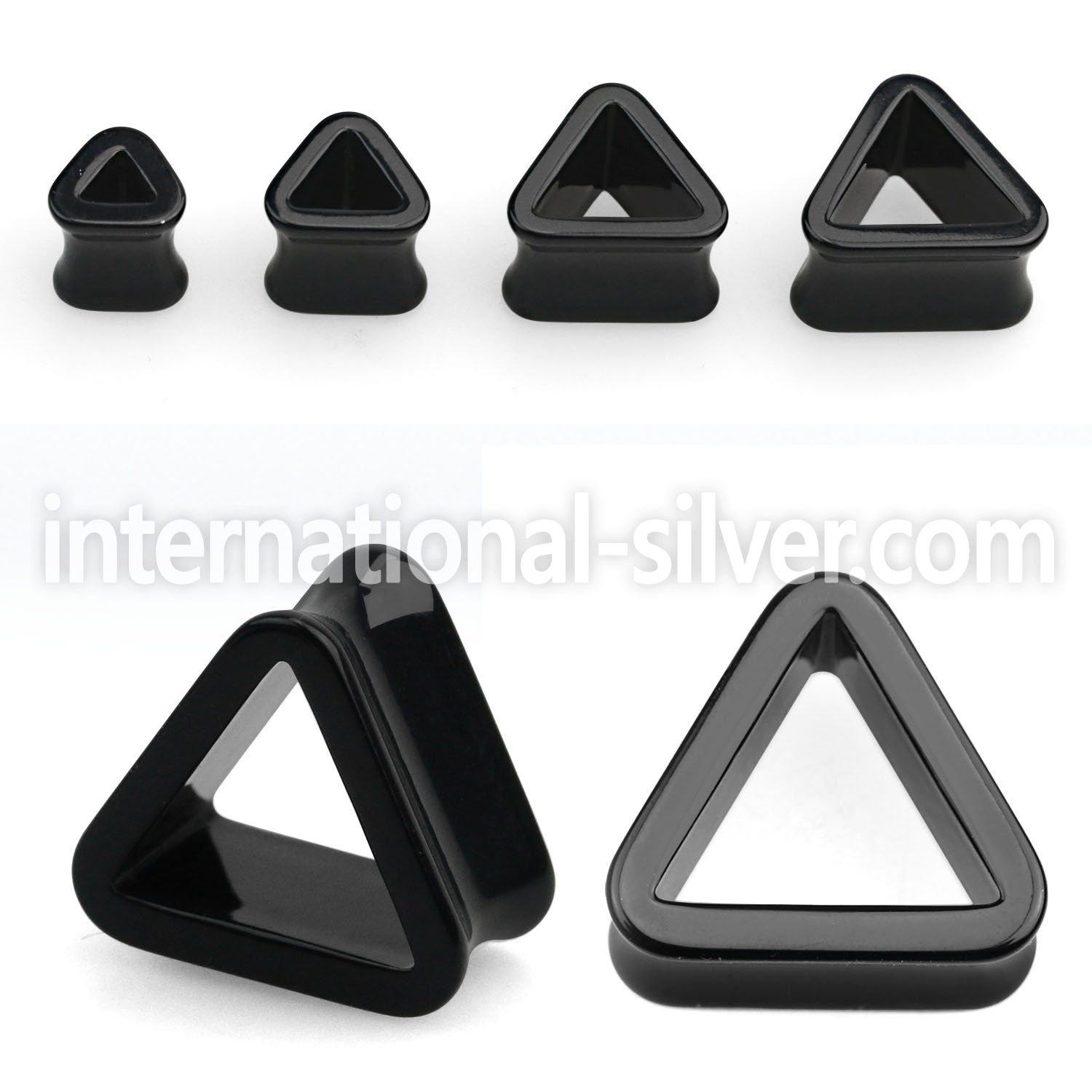 aptr tunnels gauges acrylic body jewelry ear lobe