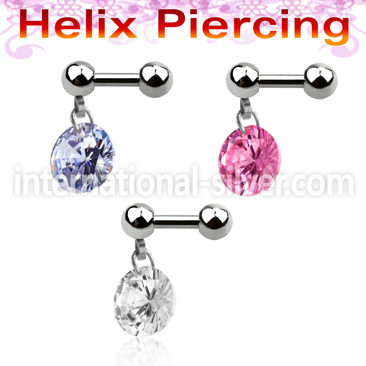 bber15 straight barbells surgical steel 316l tragus