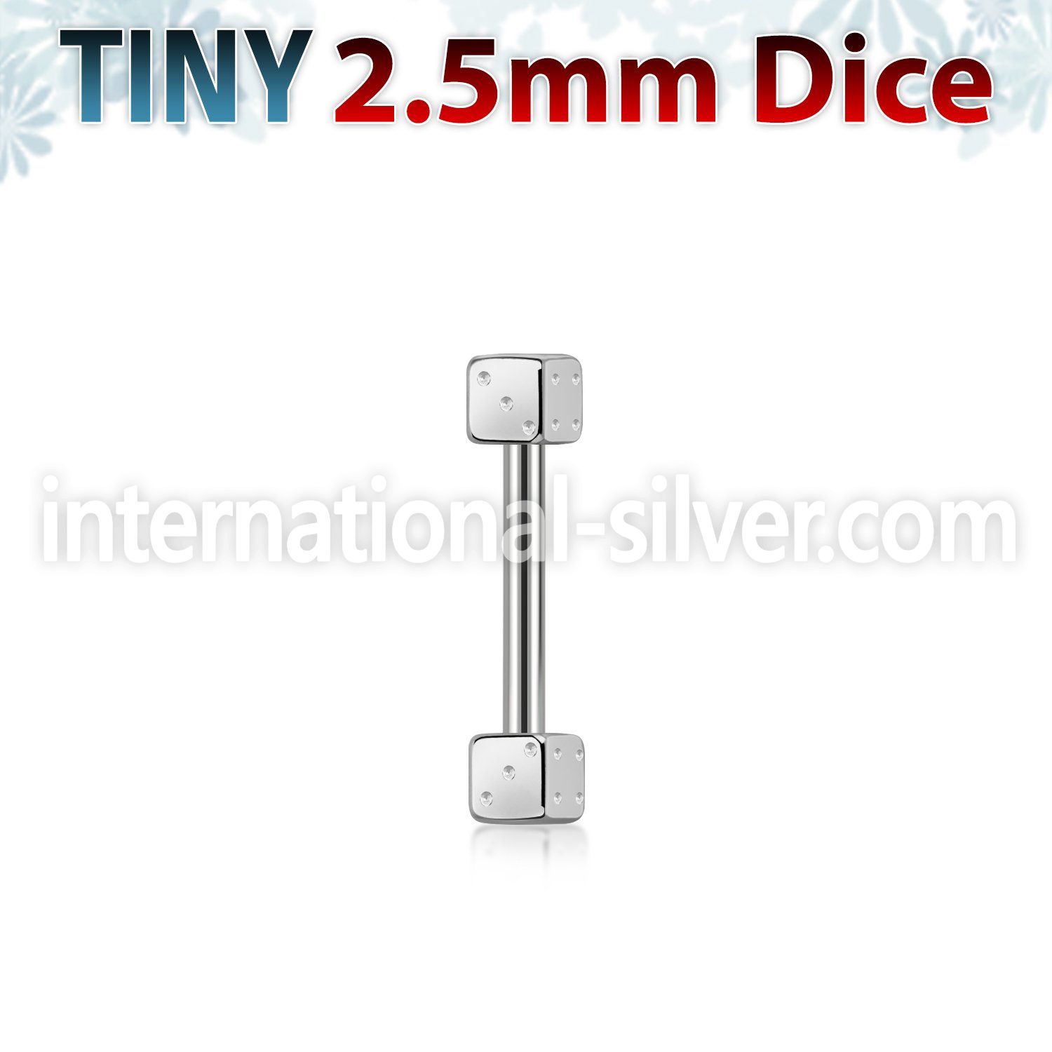 bbesdi25 straight barbells surgical steel 316l eyebrow