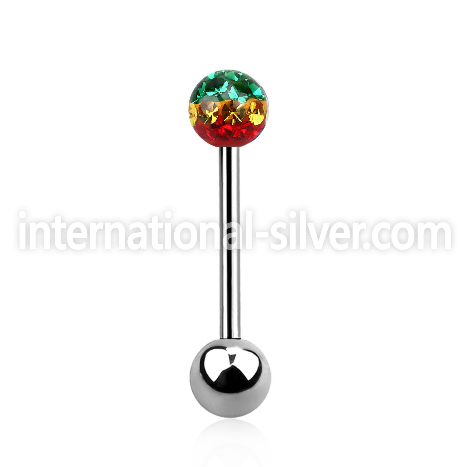bbfr5r straight barbells surgical steel 316l tongue