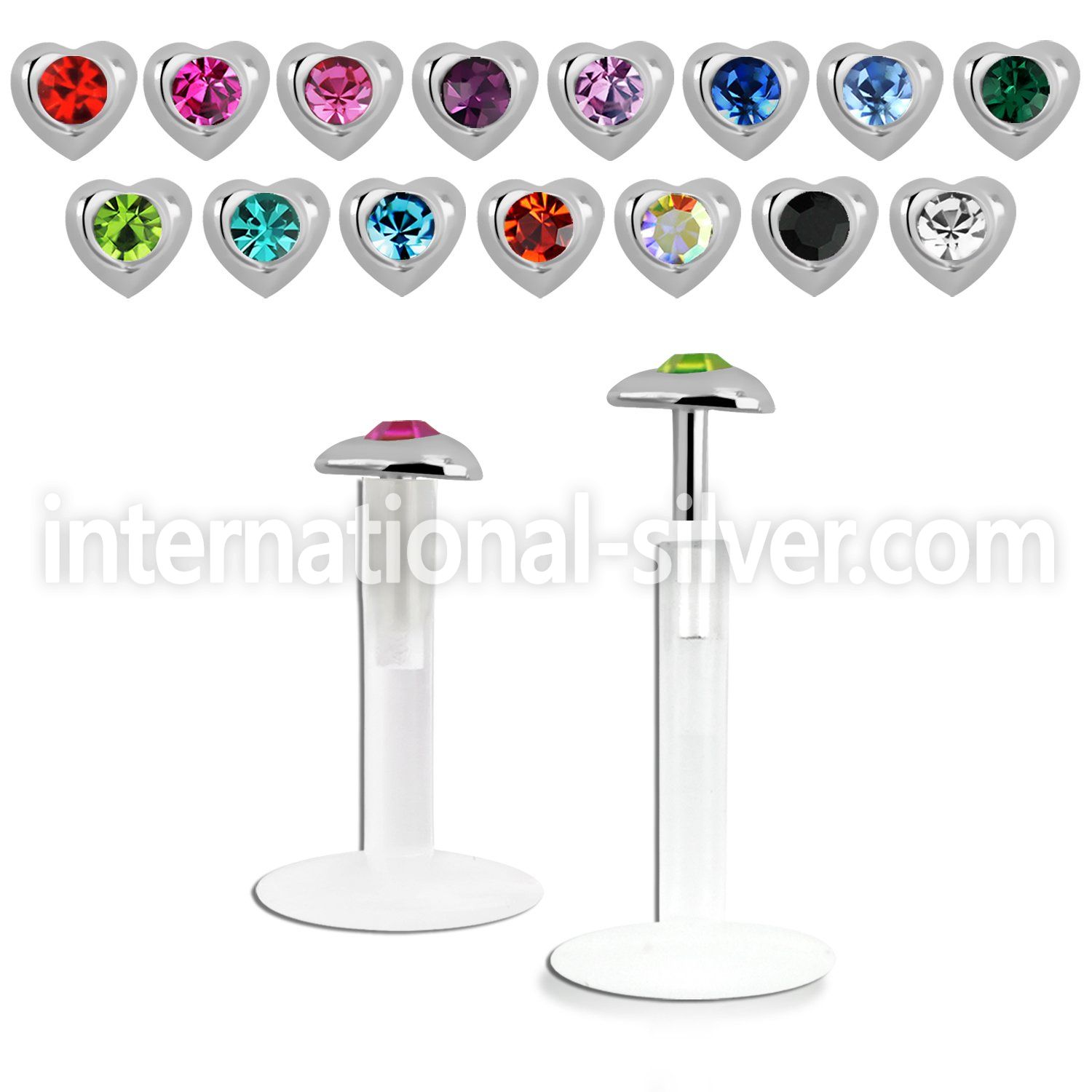 bilbh labrets lip rings bioflex ptfe belly button