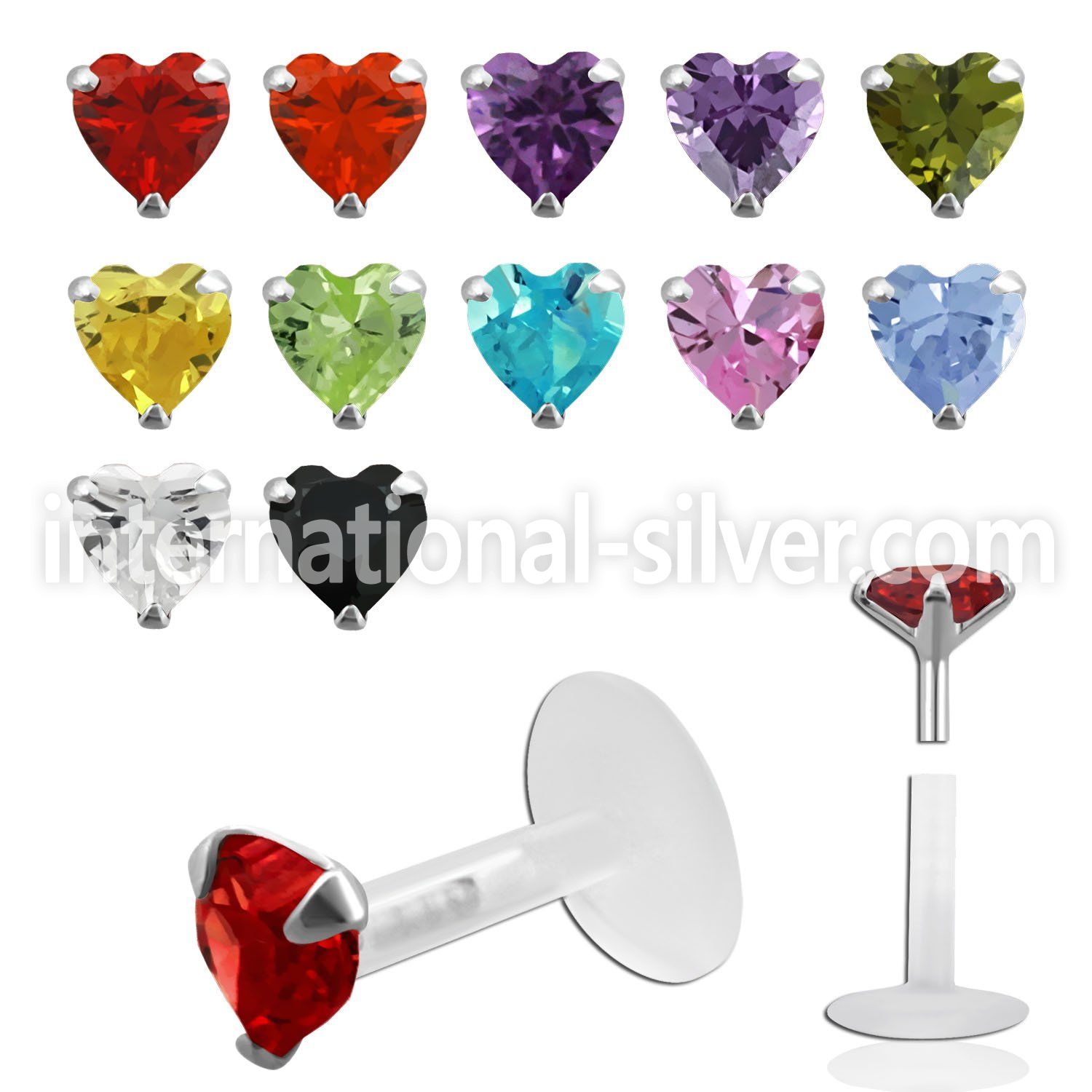 bilbhz labrets lip rings bioflex ptfe belly button