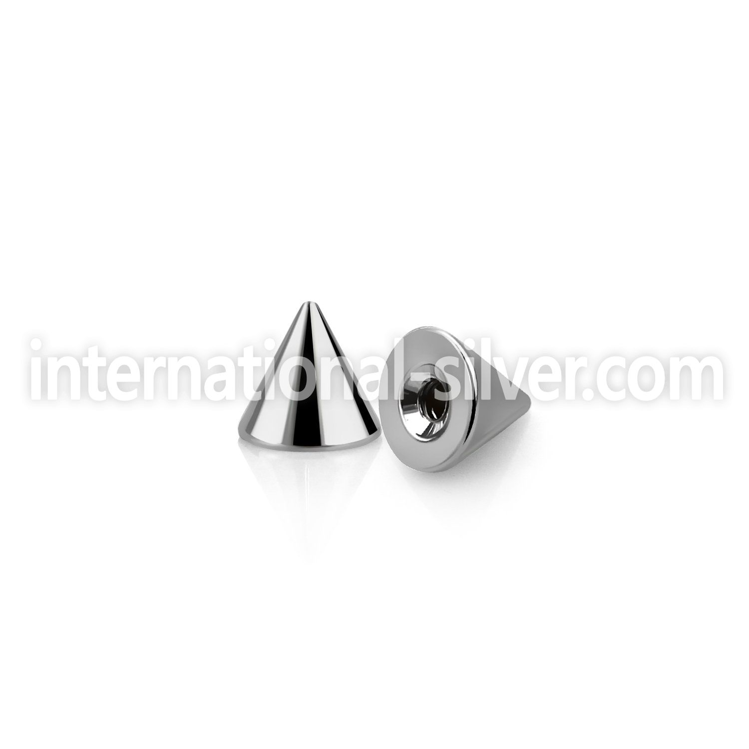 blk514 loose body jewelry parts surgical steel 316l 
