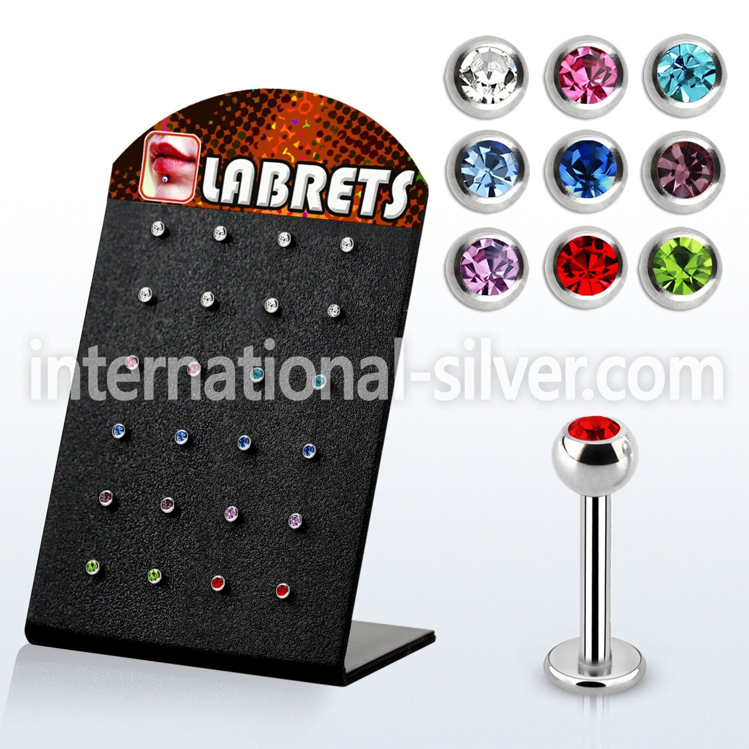 brlbc3 labrets lip rings surgical steel 316l labrets chin
