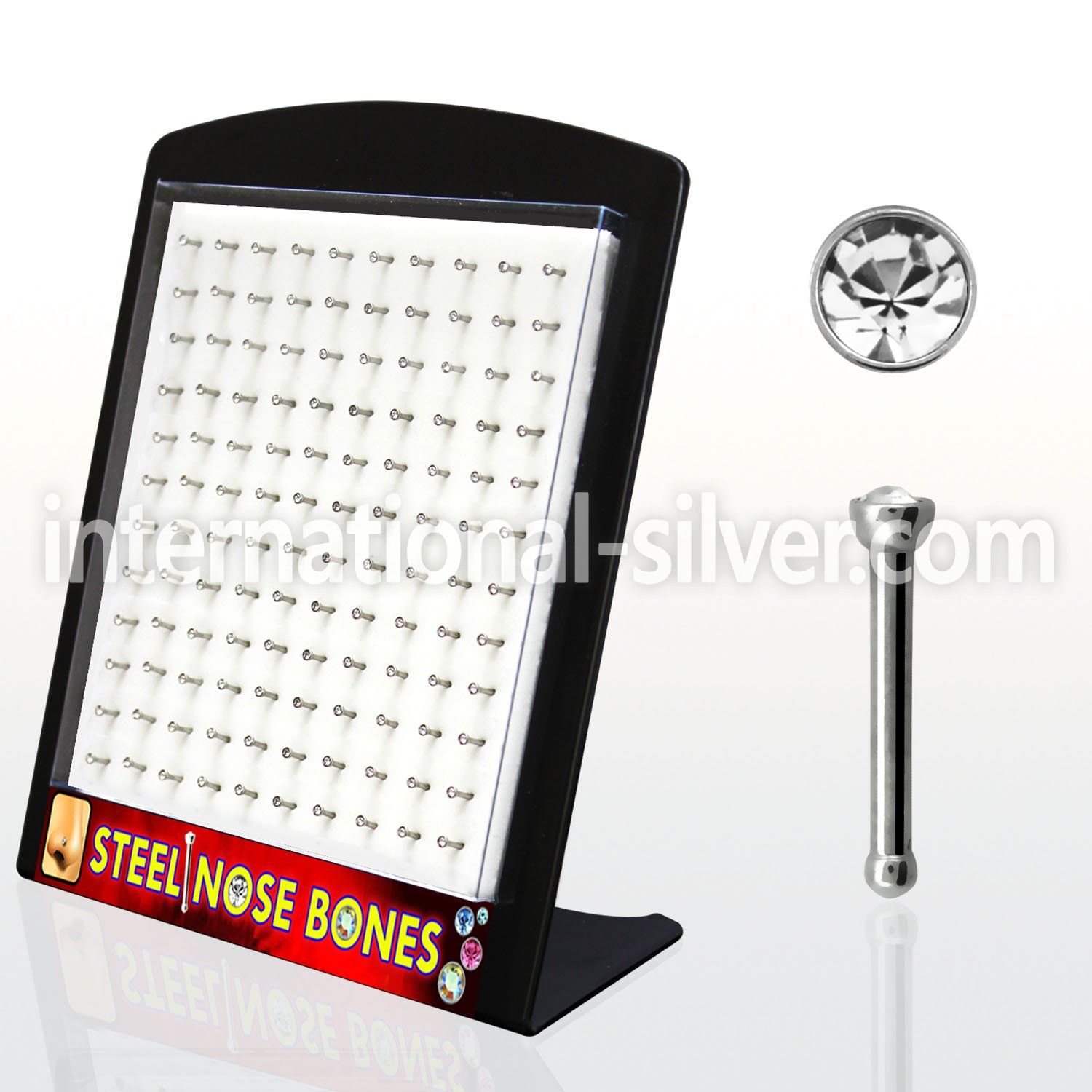 brnbsc nose bone surgical steel 316l nose