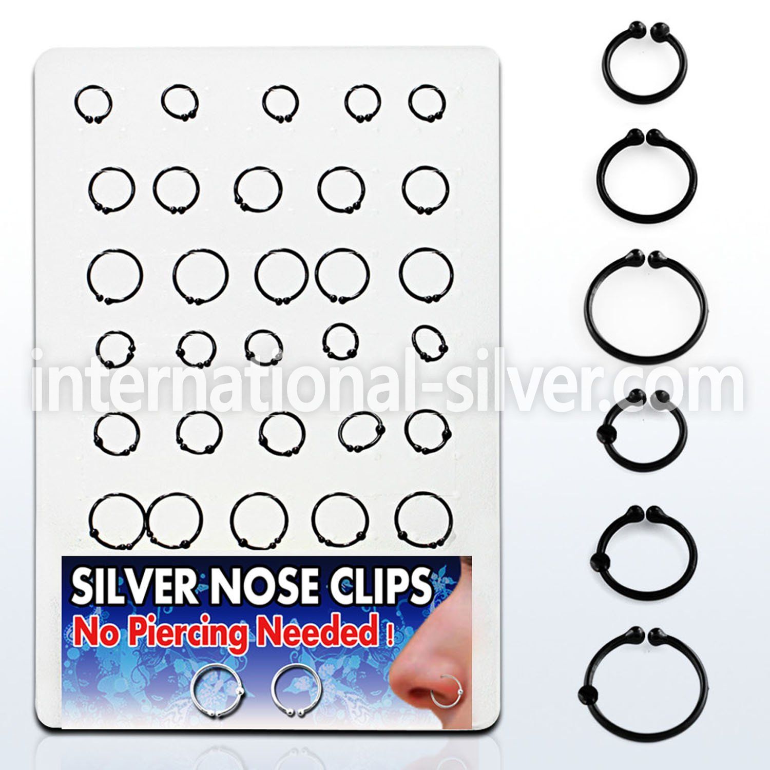 brncp1 fake illusion hoops silver 925 belly button