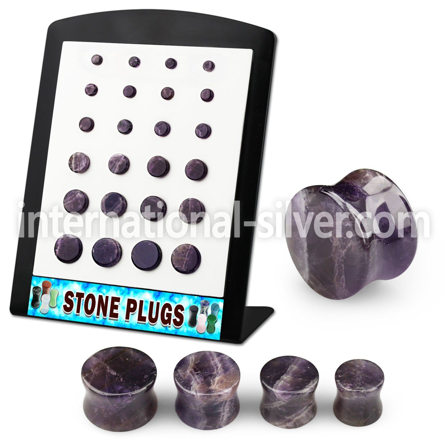 brpg161 plugs gauges organic body jewelry ear lobe