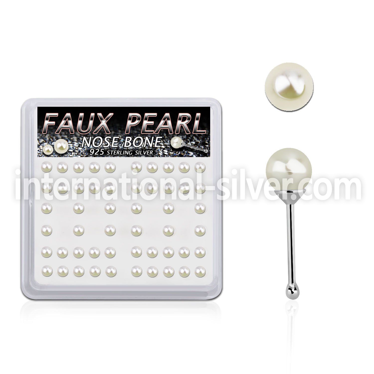 bxnbpr3 nose bone silver 925 nose