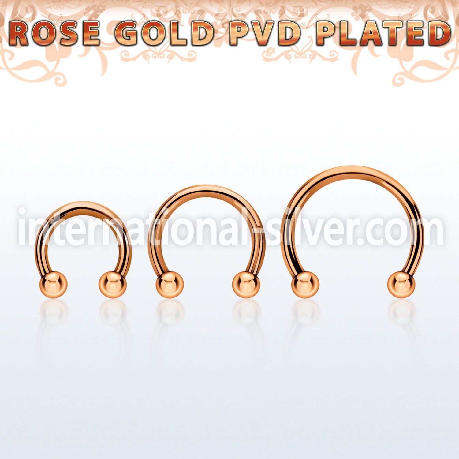 cbettb25 horseshoes anodized surgical steel 316l eyebrow