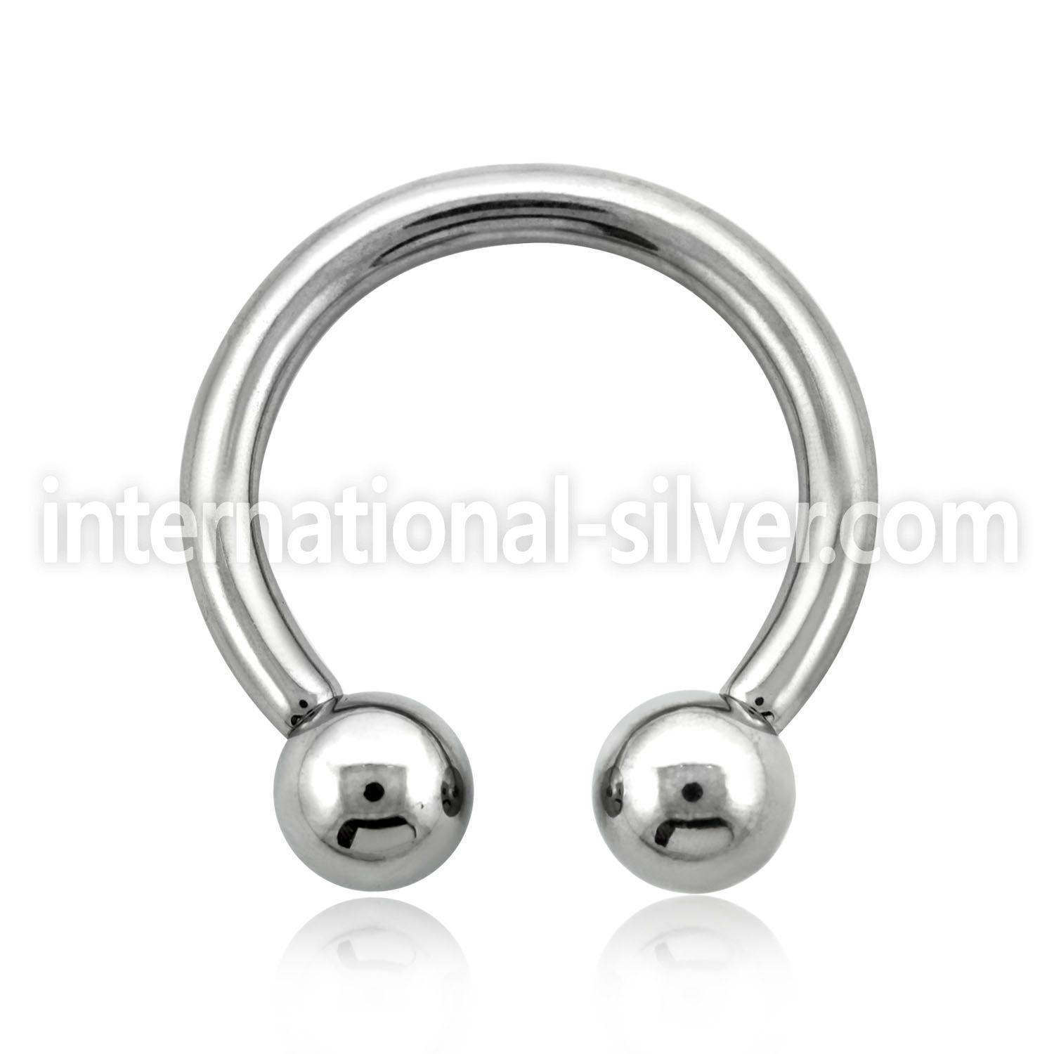 cbr10 horseshoes surgical steel 316l belly button