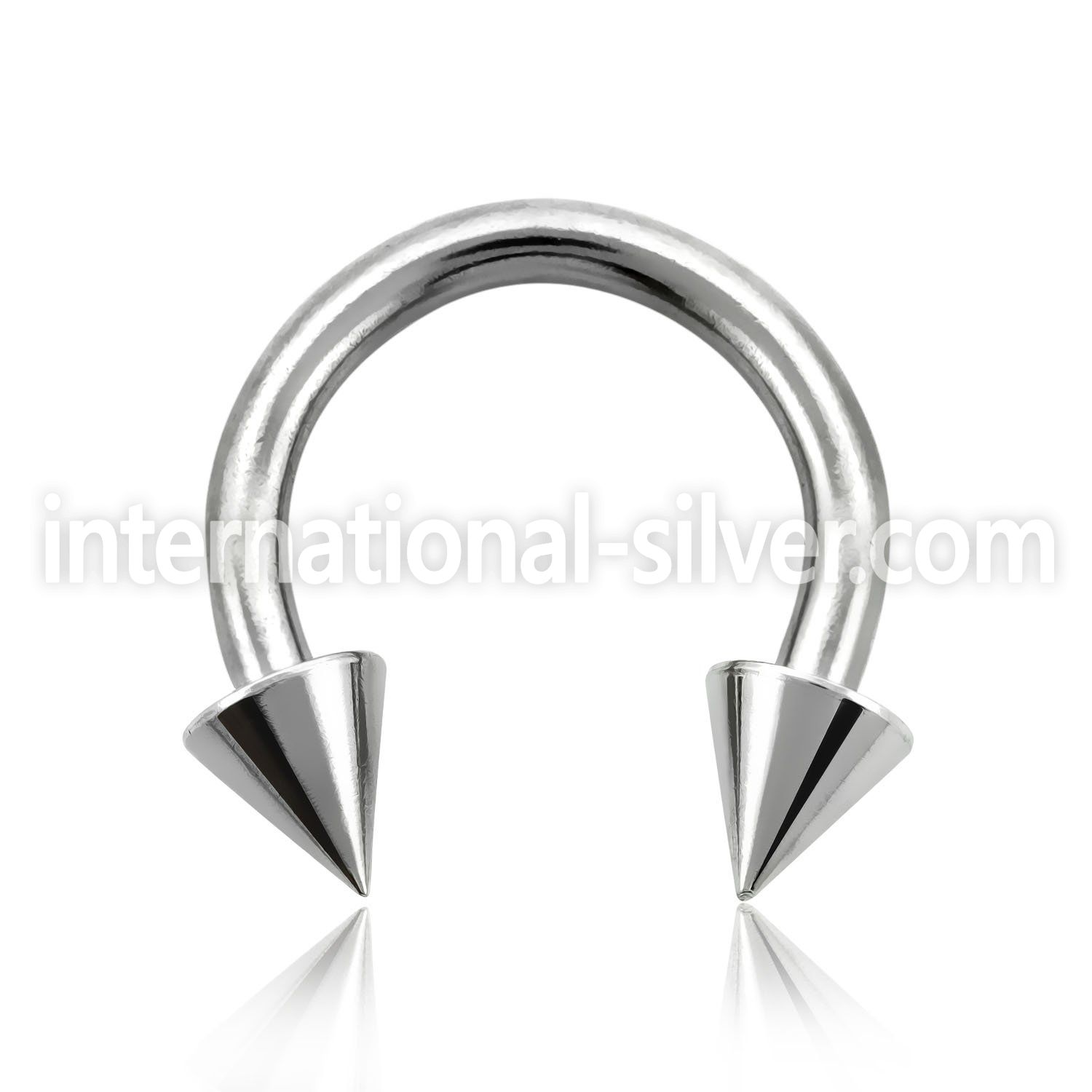 cbrcn12 horseshoes surgical steel 316l belly button