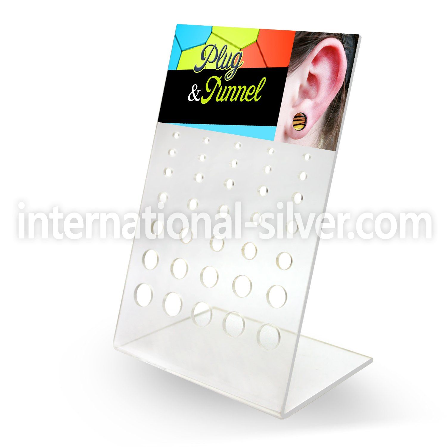 dac31 displays acrylic body jewelry belly button