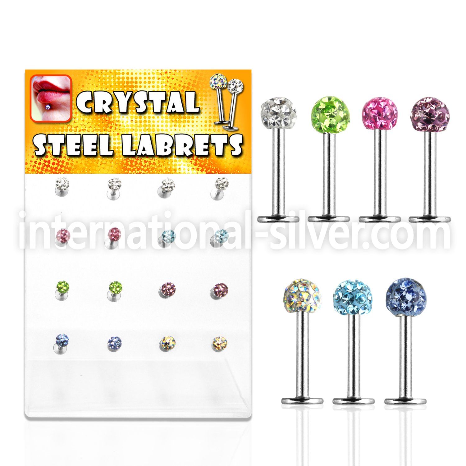 dacb39 labrets lip rings surgical steel 316l labrets chin