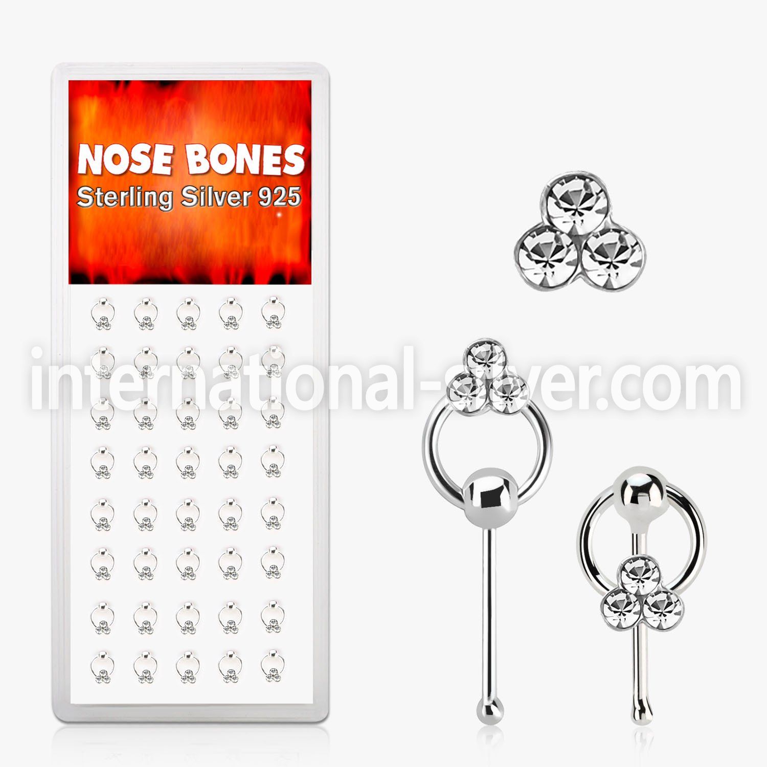 dnbrc4 nose bone silver 925 nose