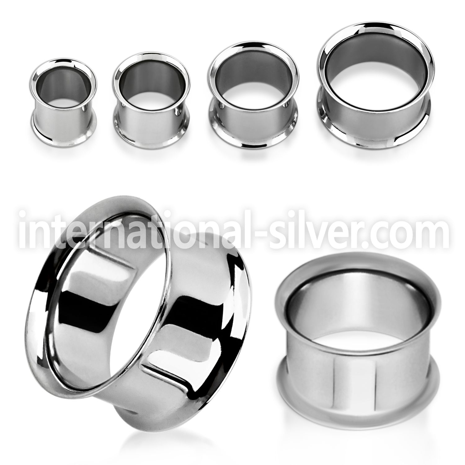 dpg tunnels gauges surgical steel 316l ear lobe