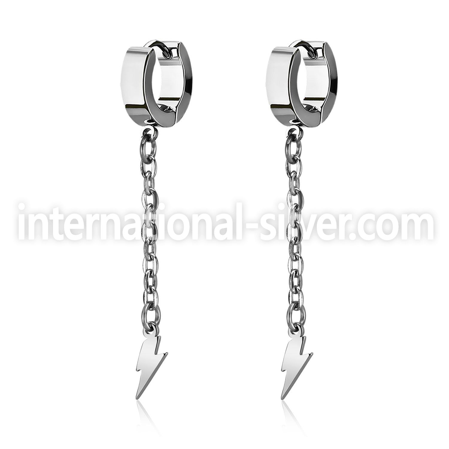 erhllit stainless steel ear ring ear stud piercing