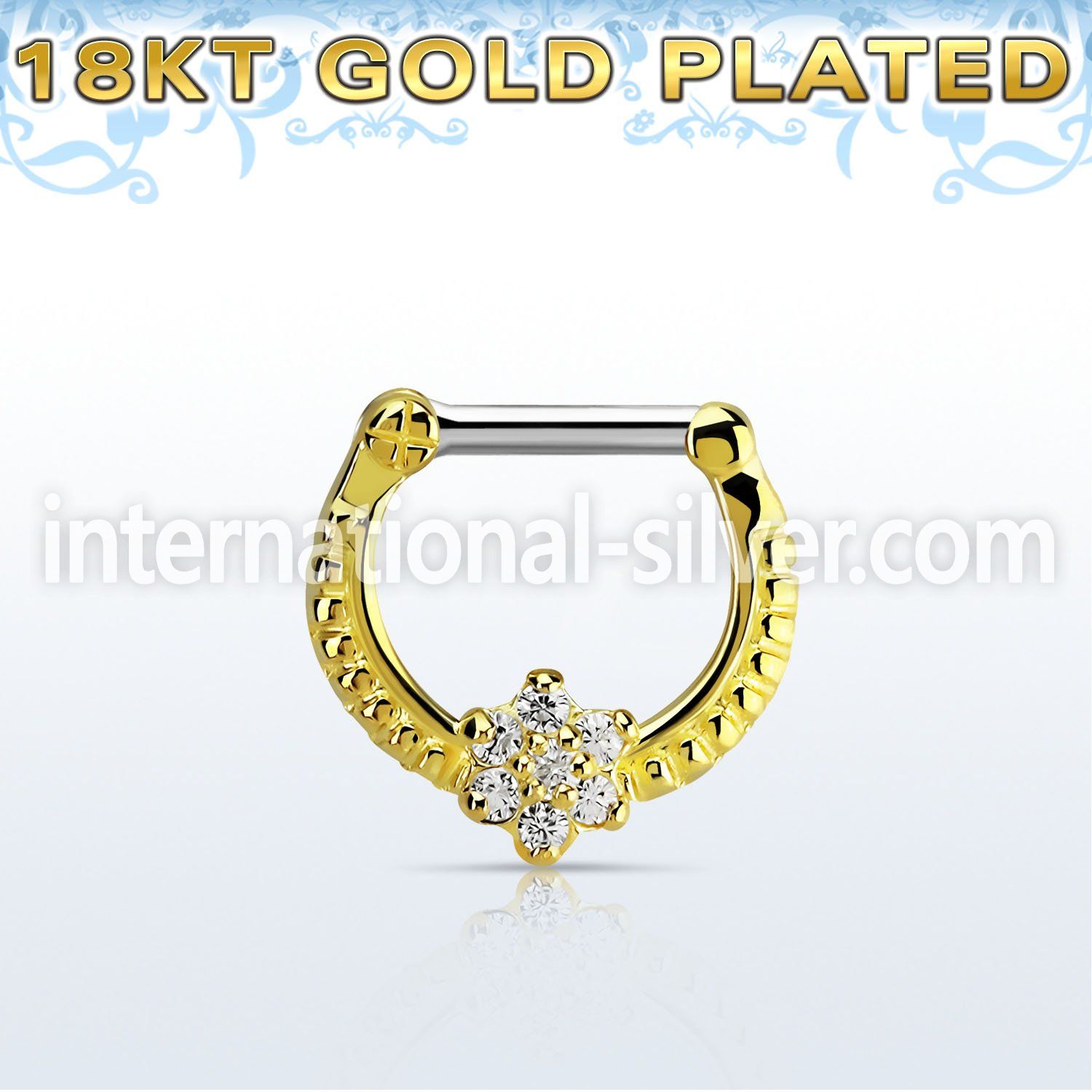 gsepr14 straight barbells silver 925 septum