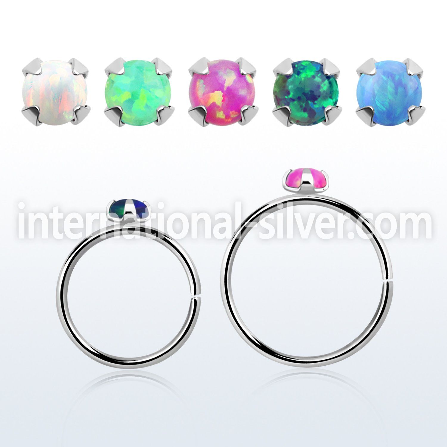 hppo2 seamless segment rings silver 925 nose